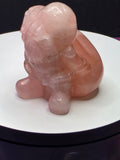 Rose Quartz Santa