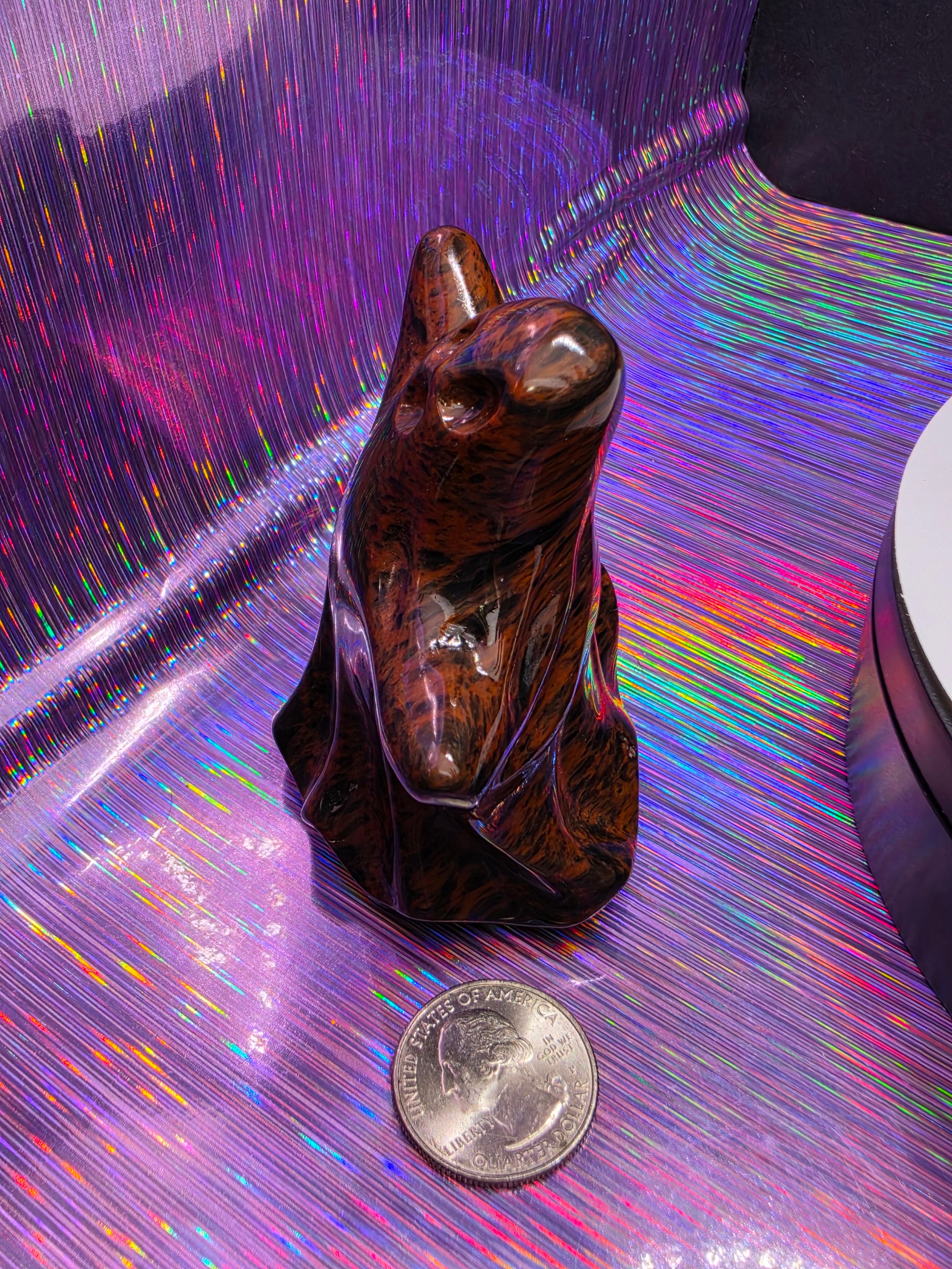Mahogany Obsidian Ghost