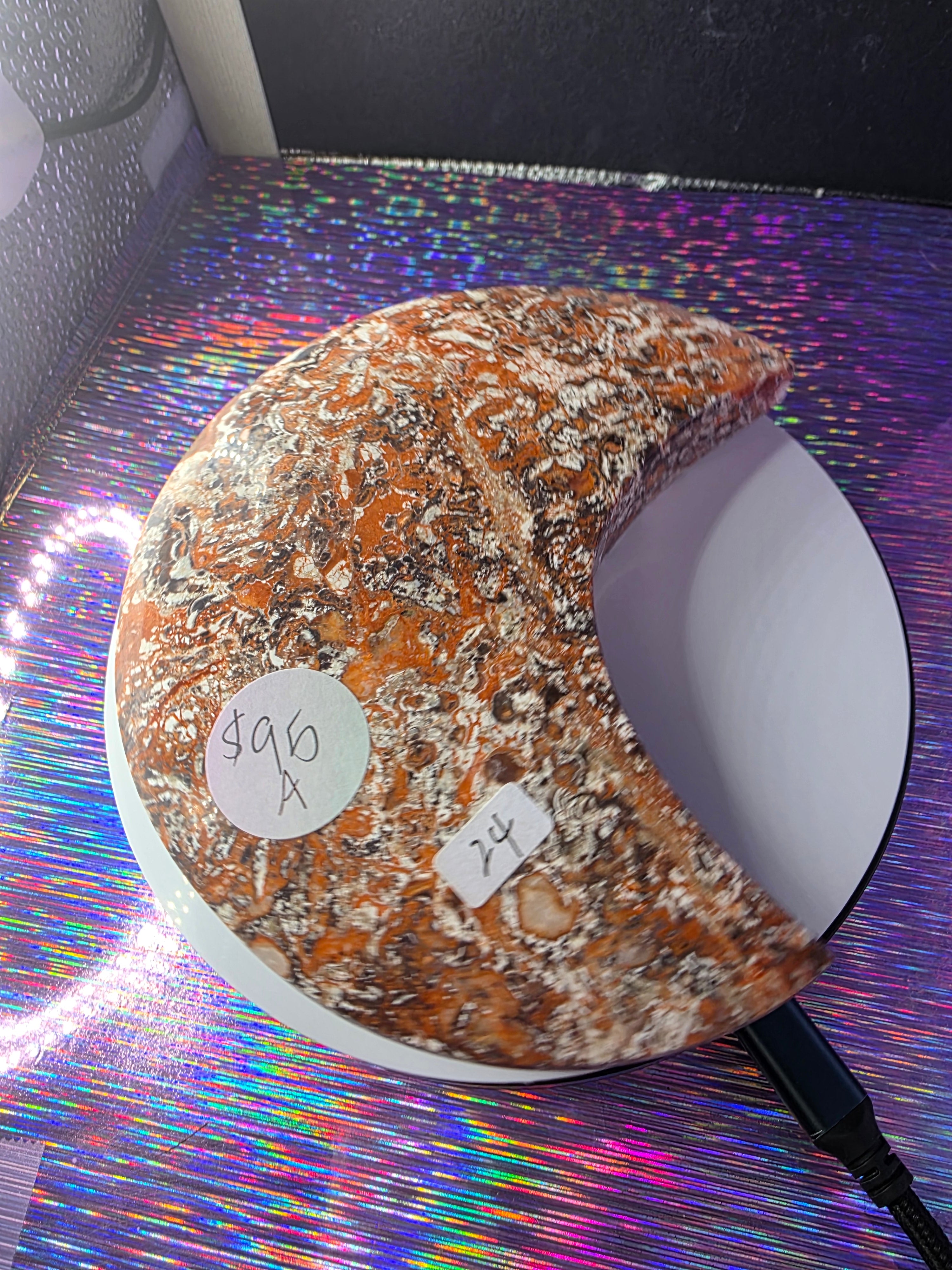 Money Agate Moon A