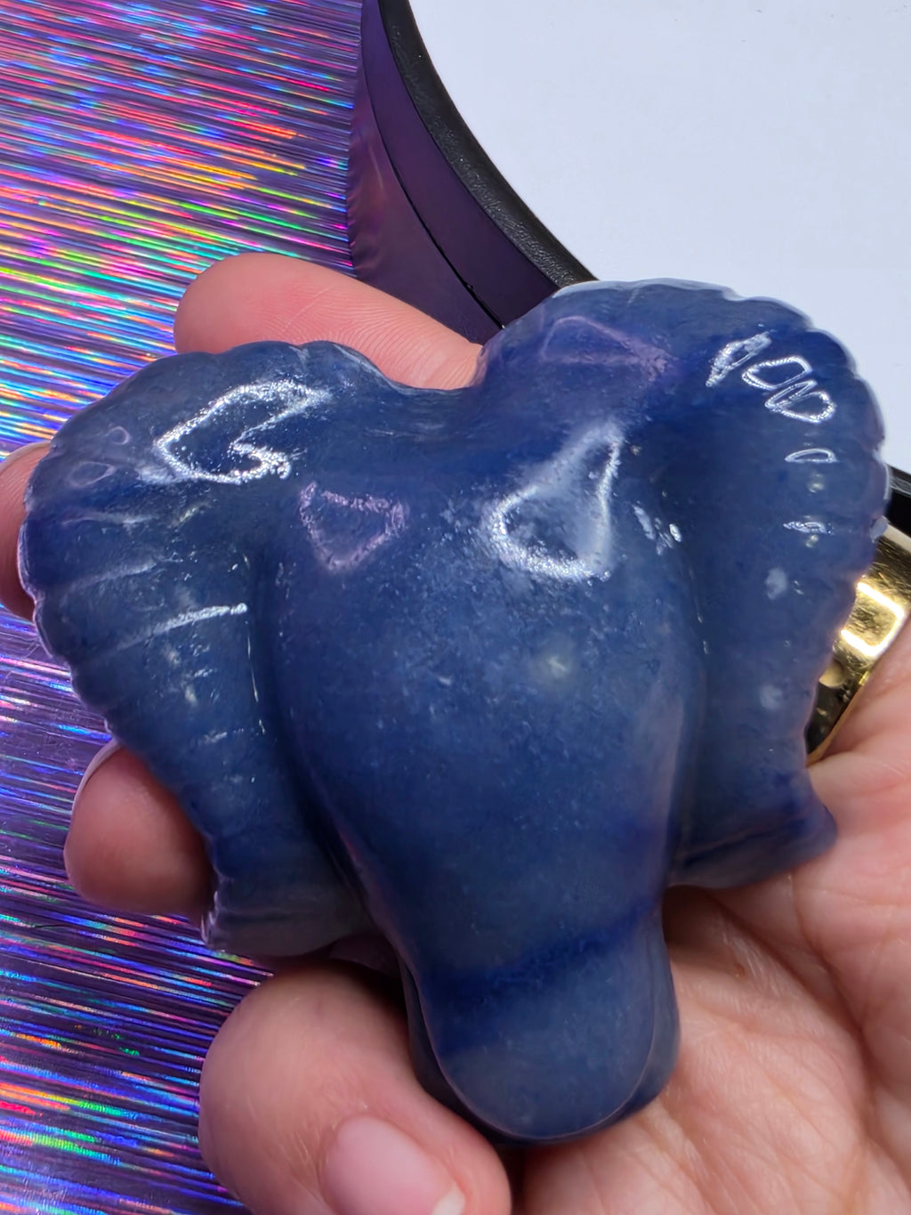 Blue Aventurine Bighorn Ram B