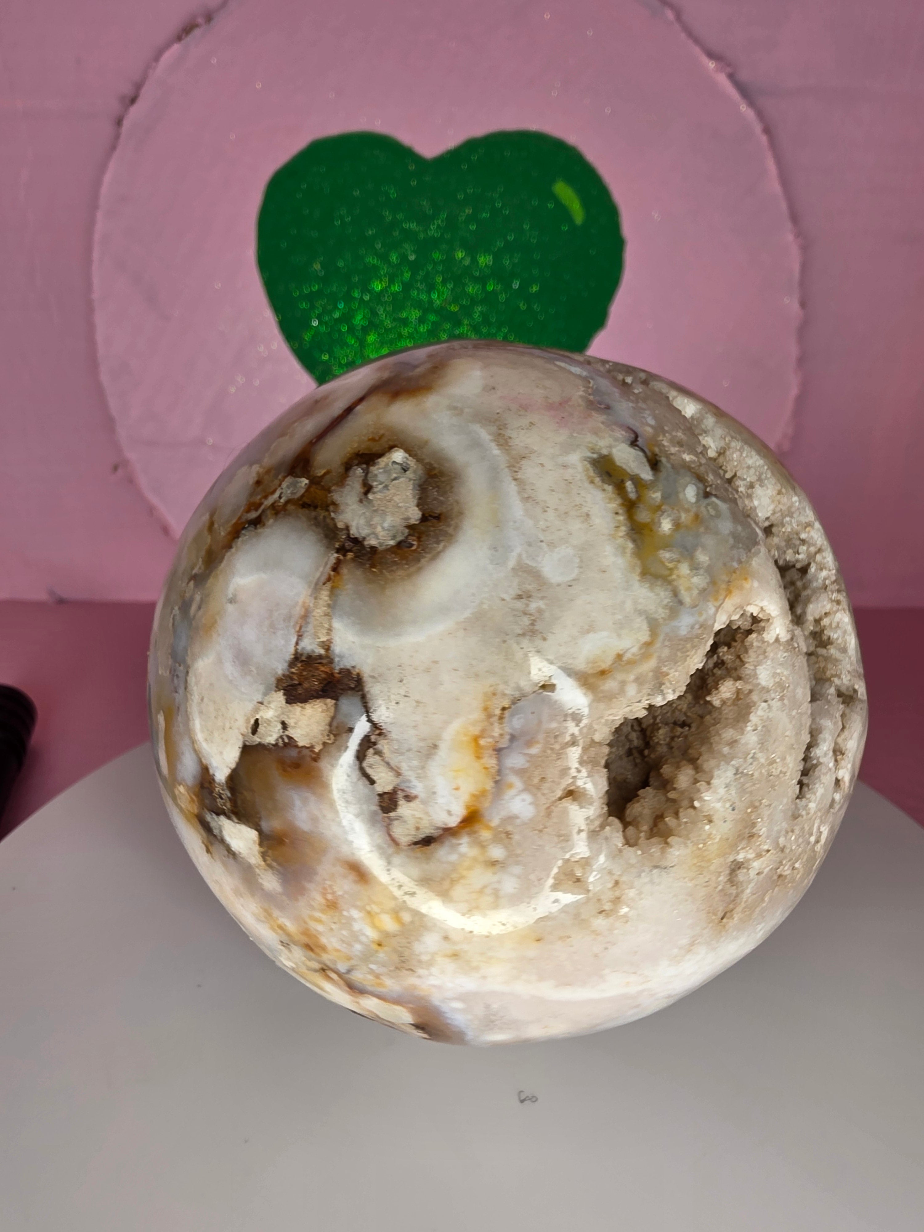 Pink Amethyst Sphere F