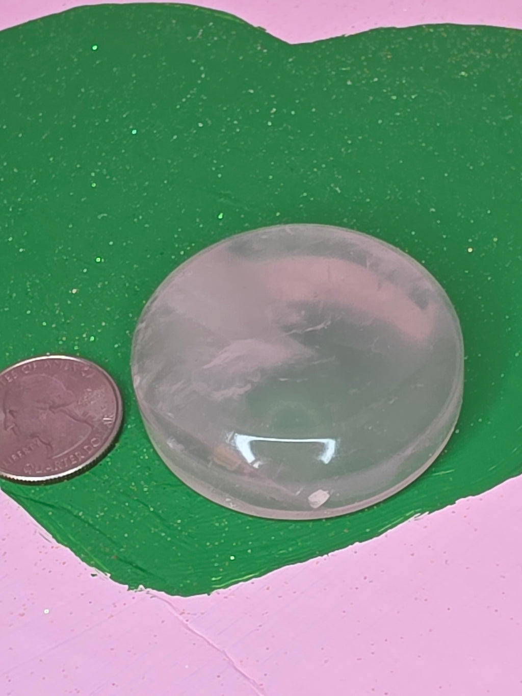 Rose Quartz Sphere Holder A