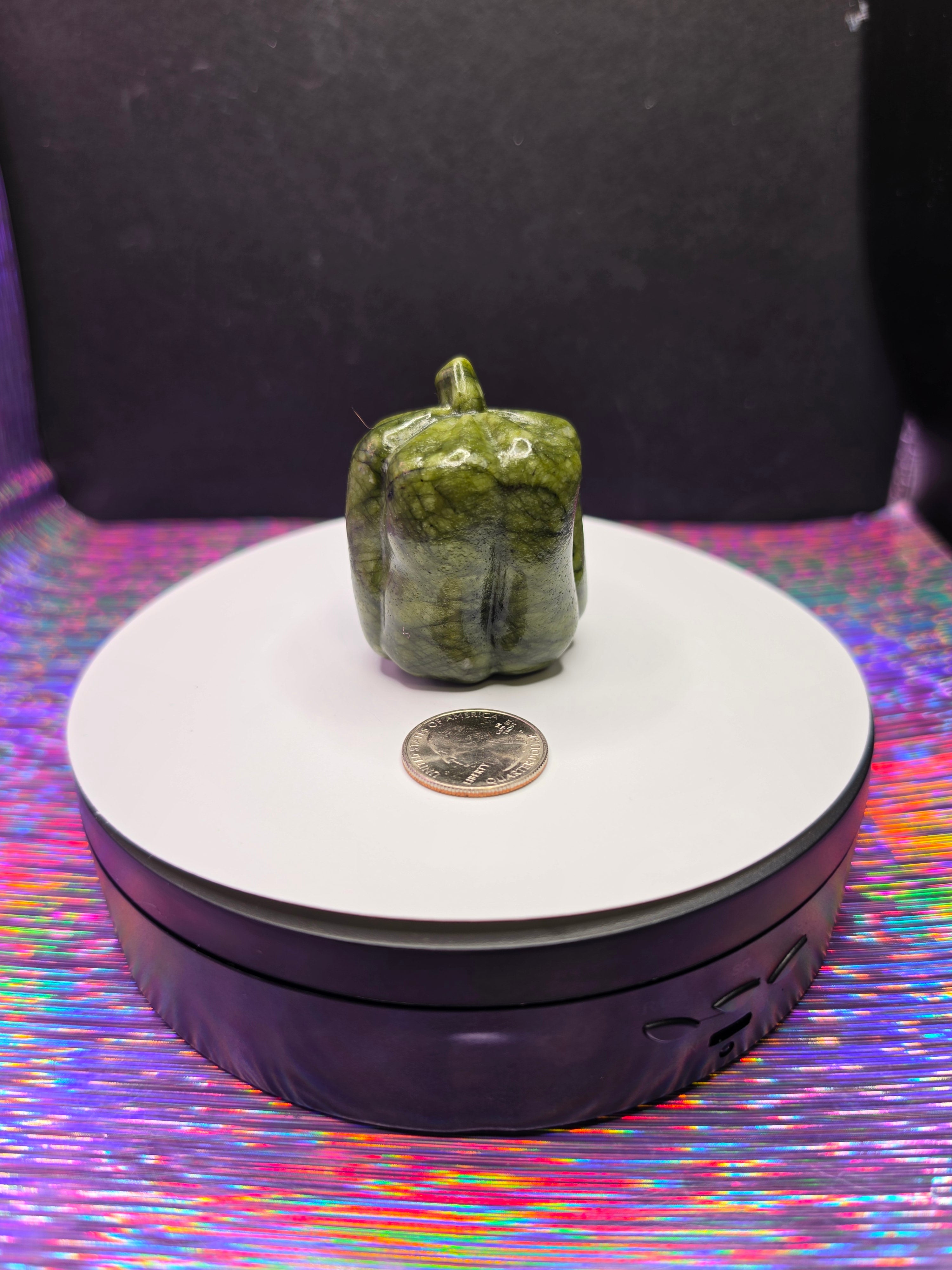 Nephrite Jade Bell Pepper