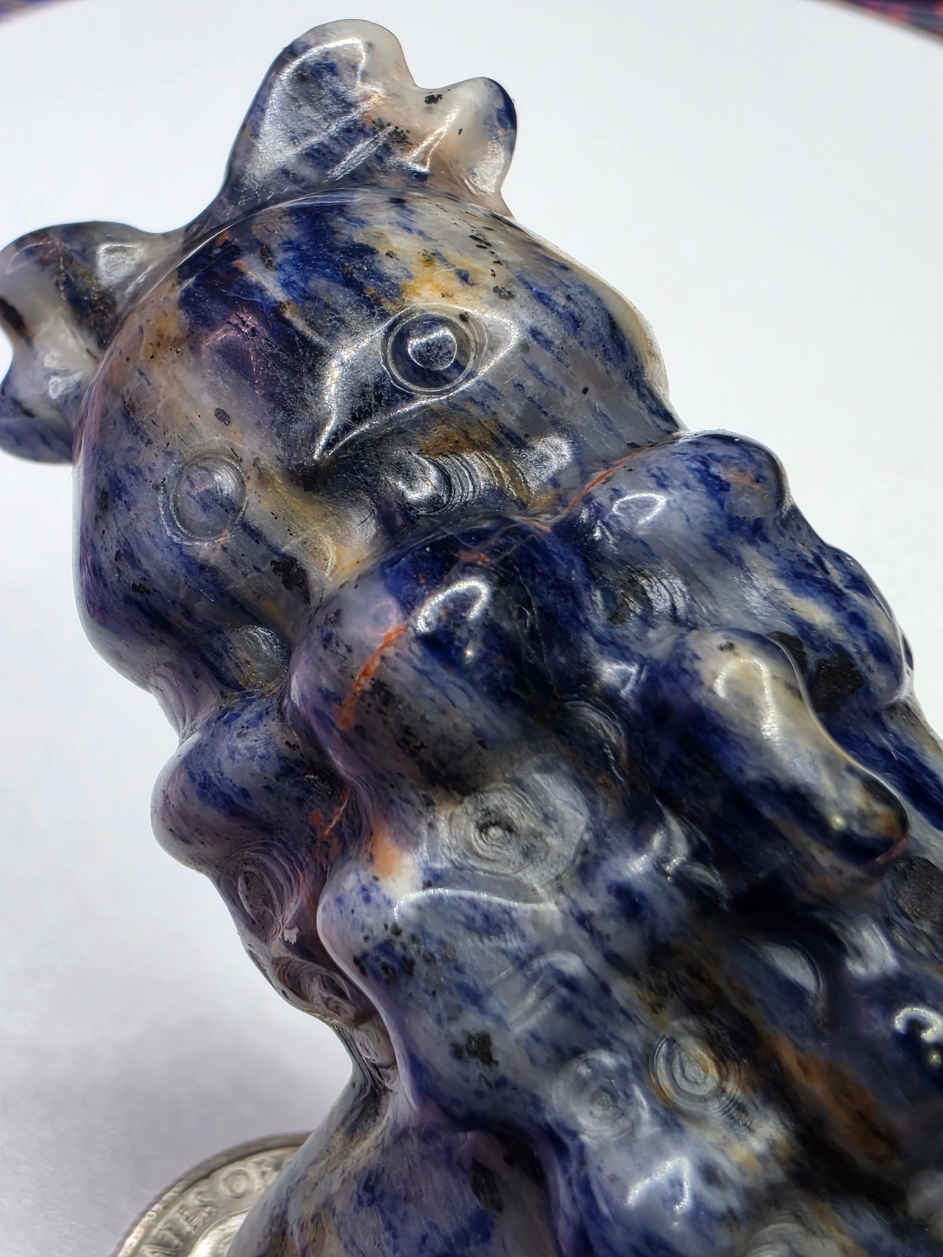 Sodalite Reindeer in Stocking C