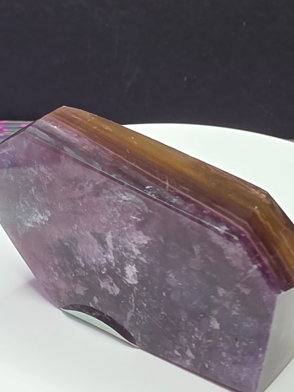 Rainbow Fluorite Gusher