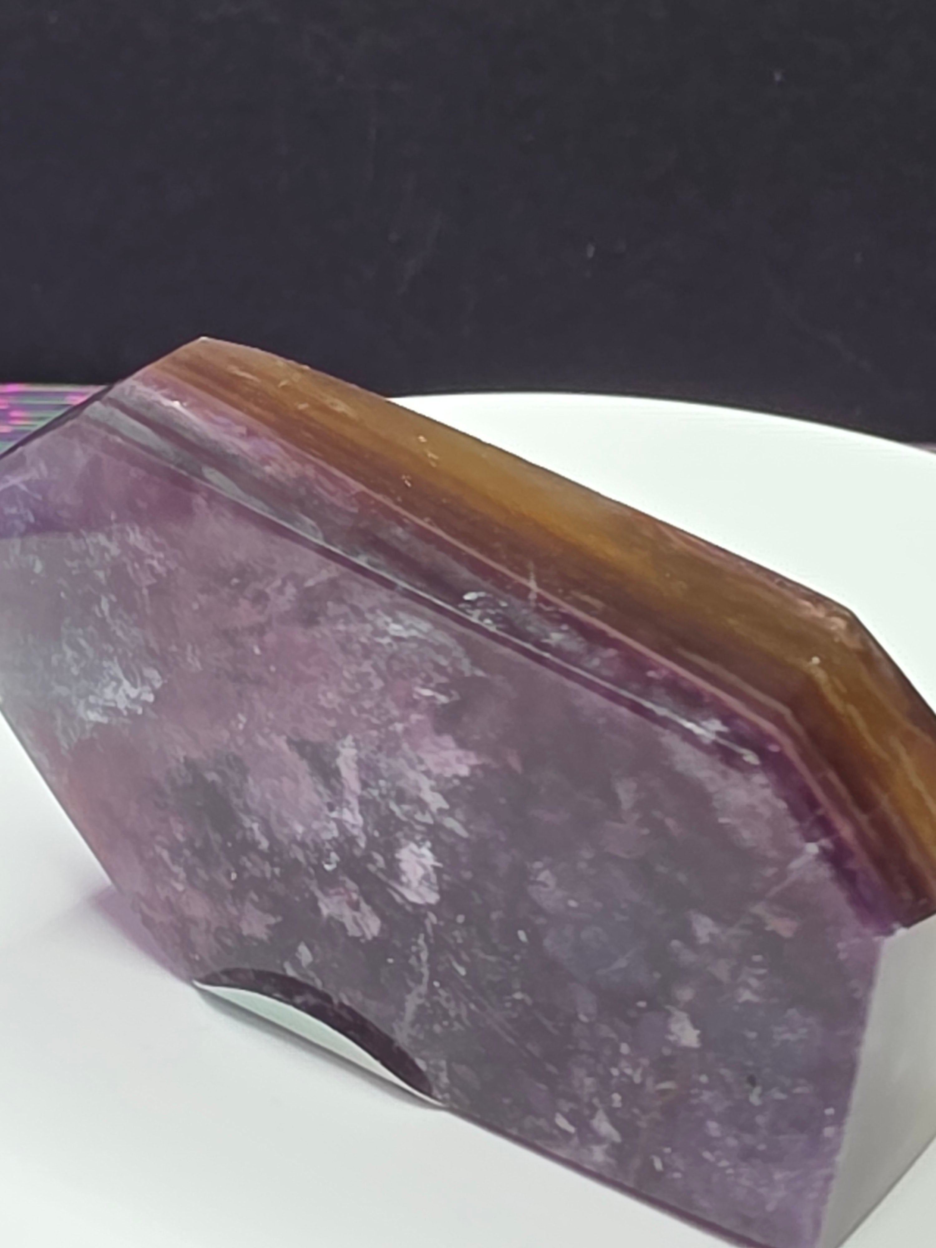 Rainbow Fluorite Gusher