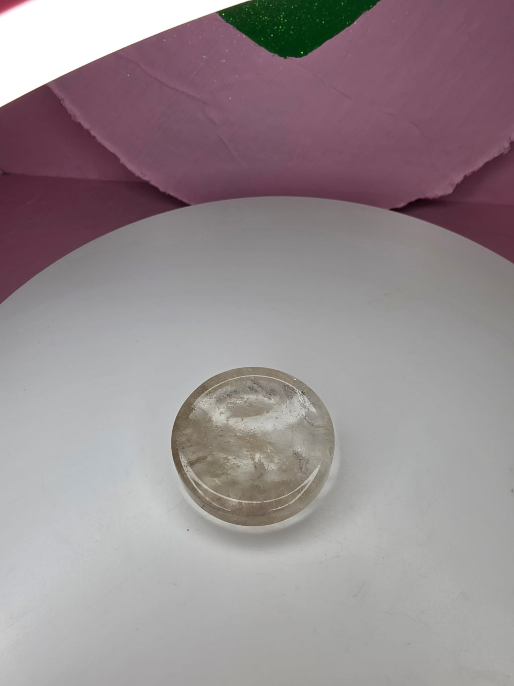 Clear Quartz Sphere Holder B