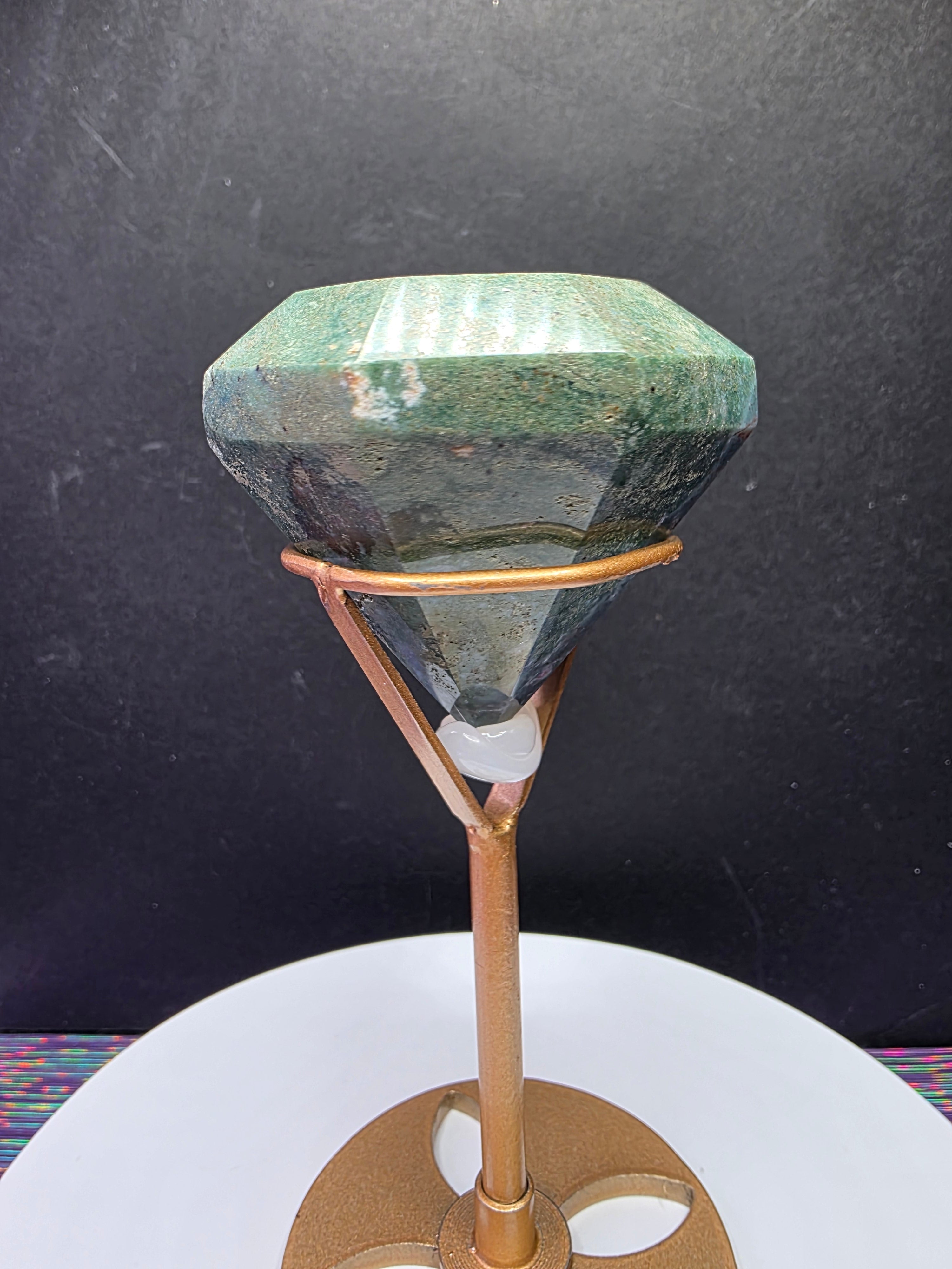 Ocean Jasper Moss Agate Diamond C