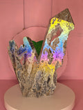 Aura Coated Sphalerite Tower D