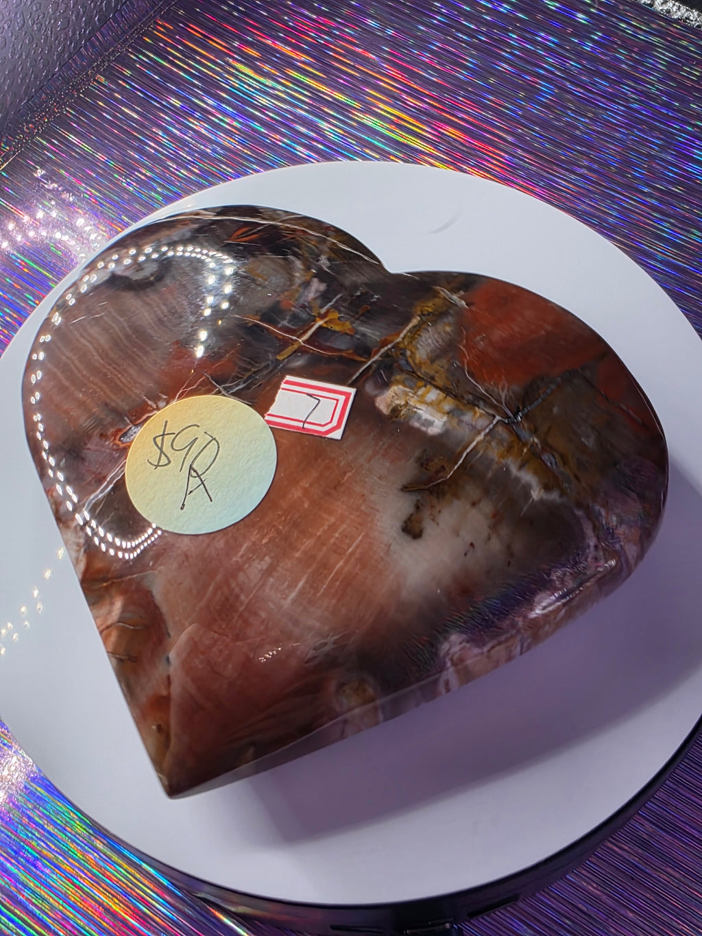 Petrified Wood Heart