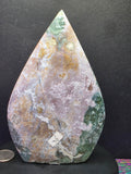 Moss Agate and Ocean Jasper Teardrop B