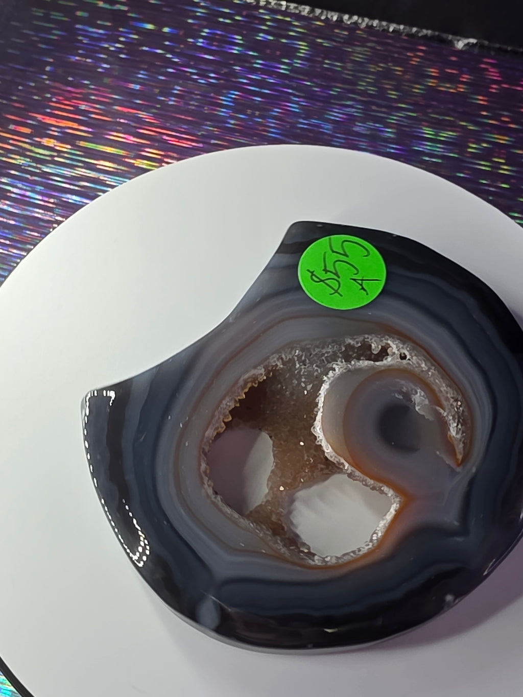 Agate Moon with Portals A