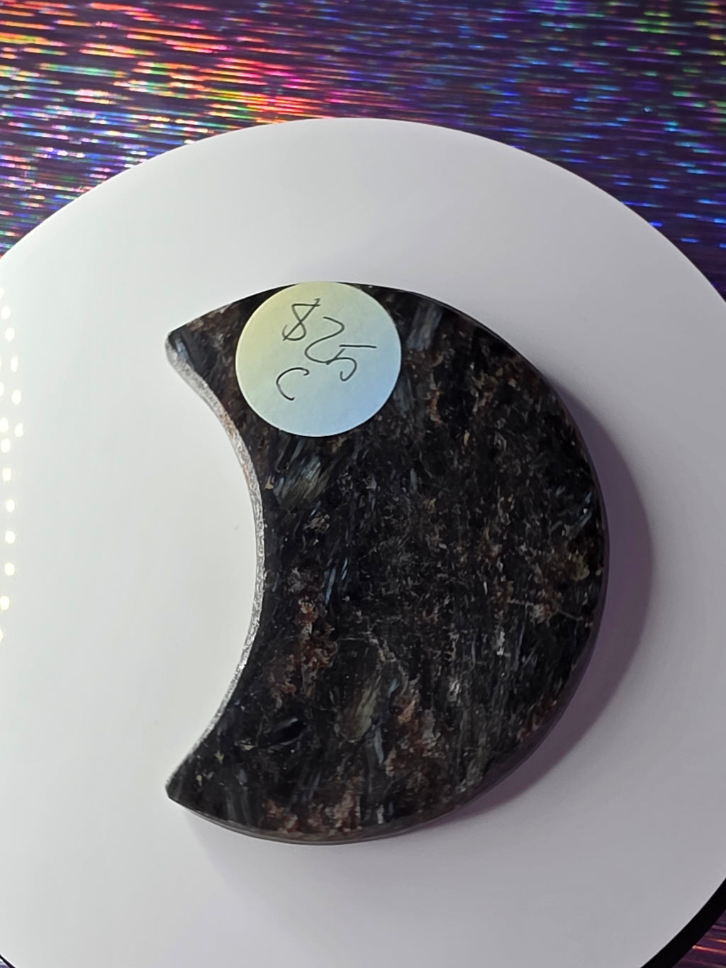 Arfvedsonite with Garnet Moon C
