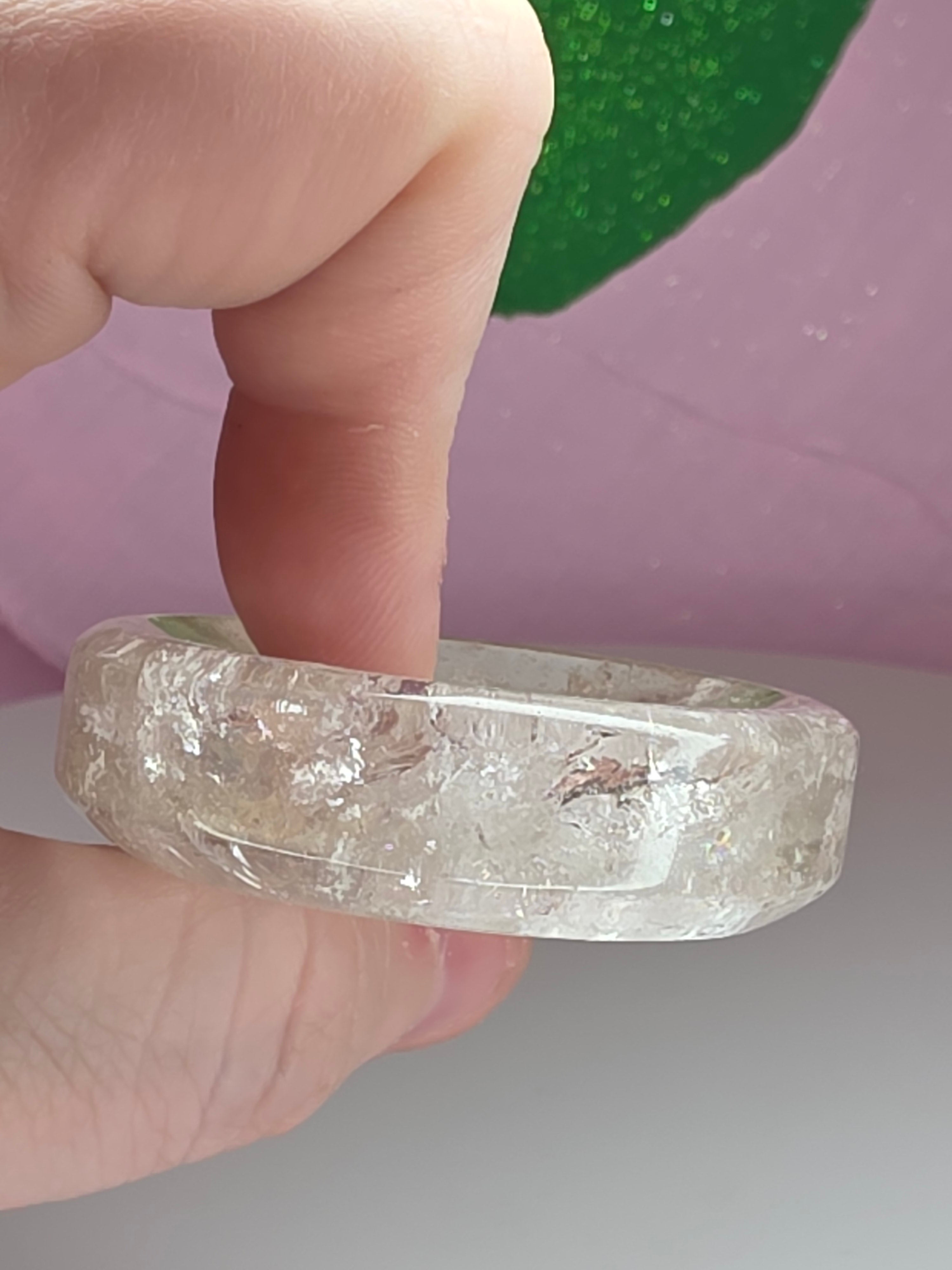 Clear Quartz Sphere Holder B