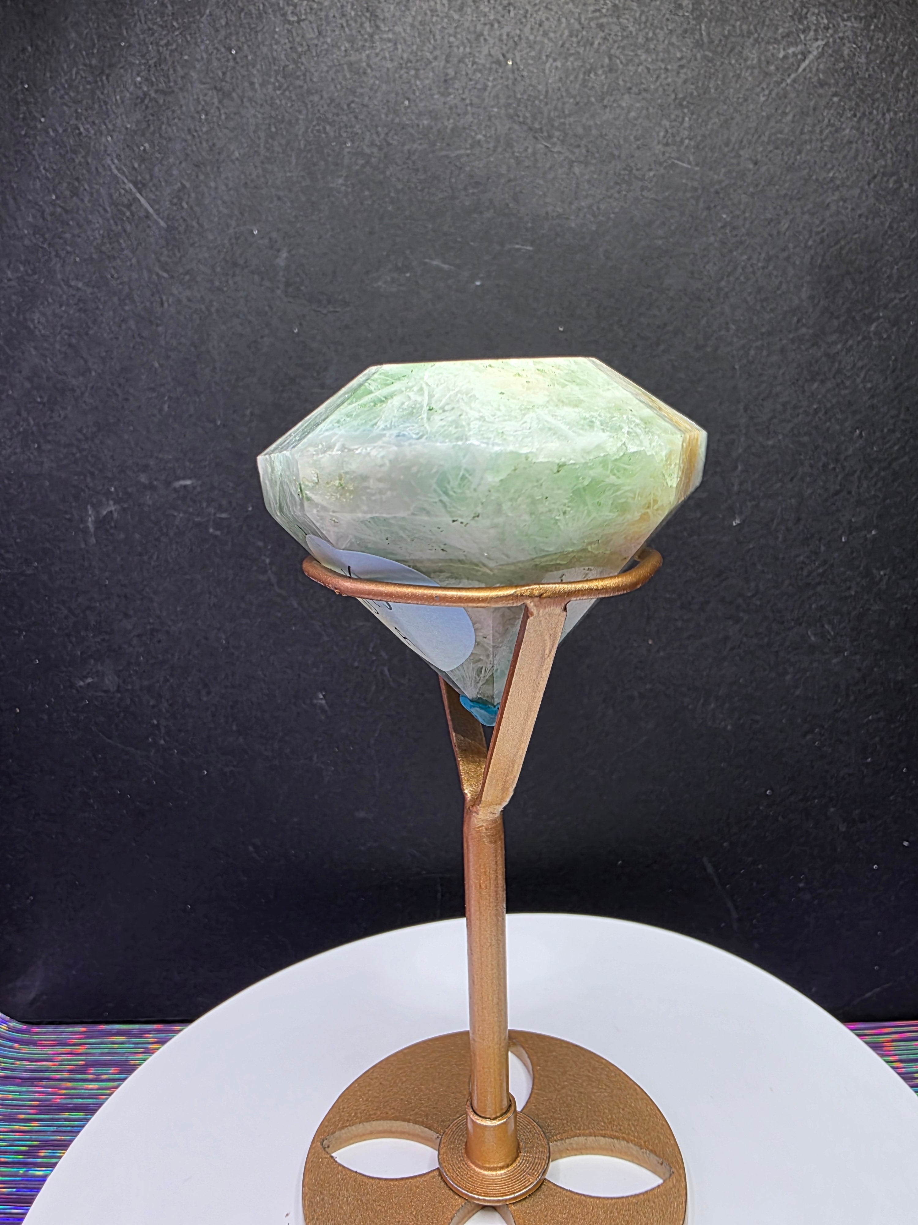 Feather Fluorite Diamond A