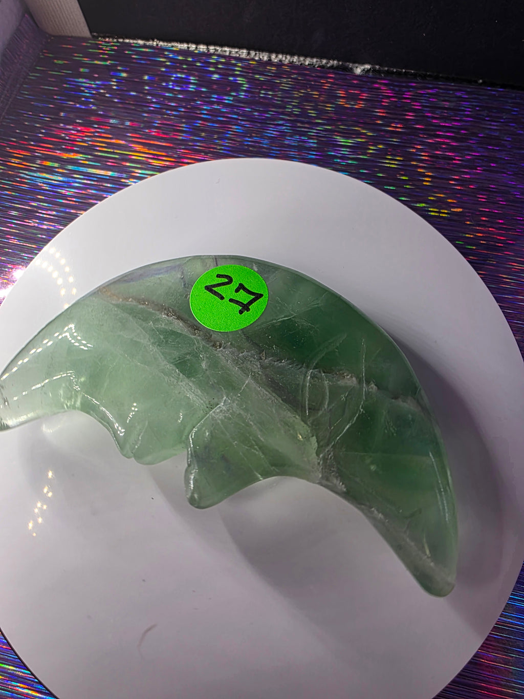 Fluorite Moon Face