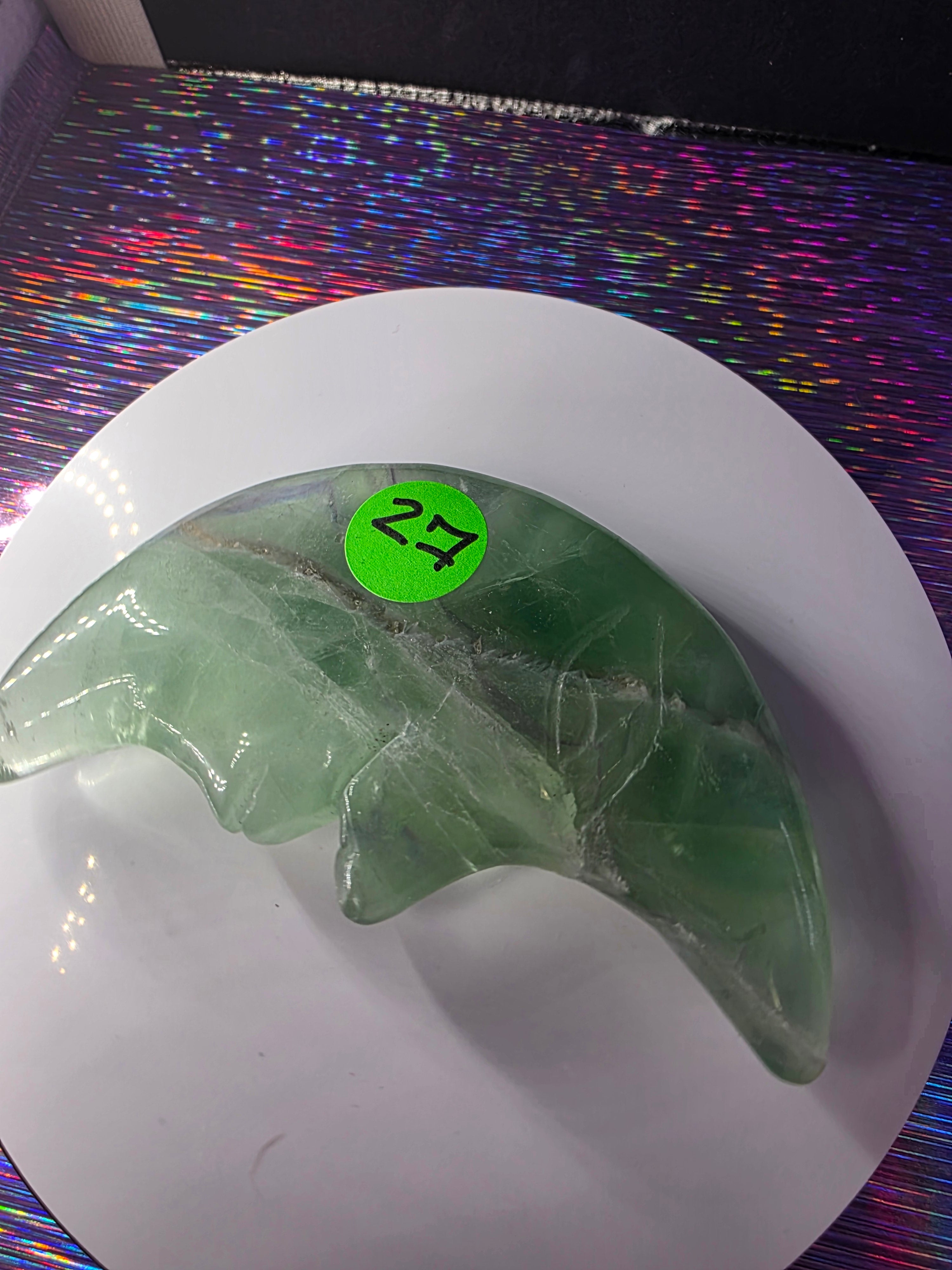 Fluorite Moon Face