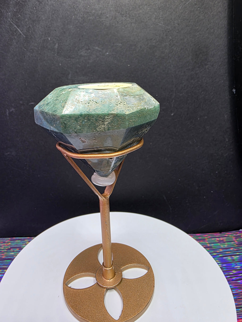 Ocean Jasper Moss Agate Diamond C