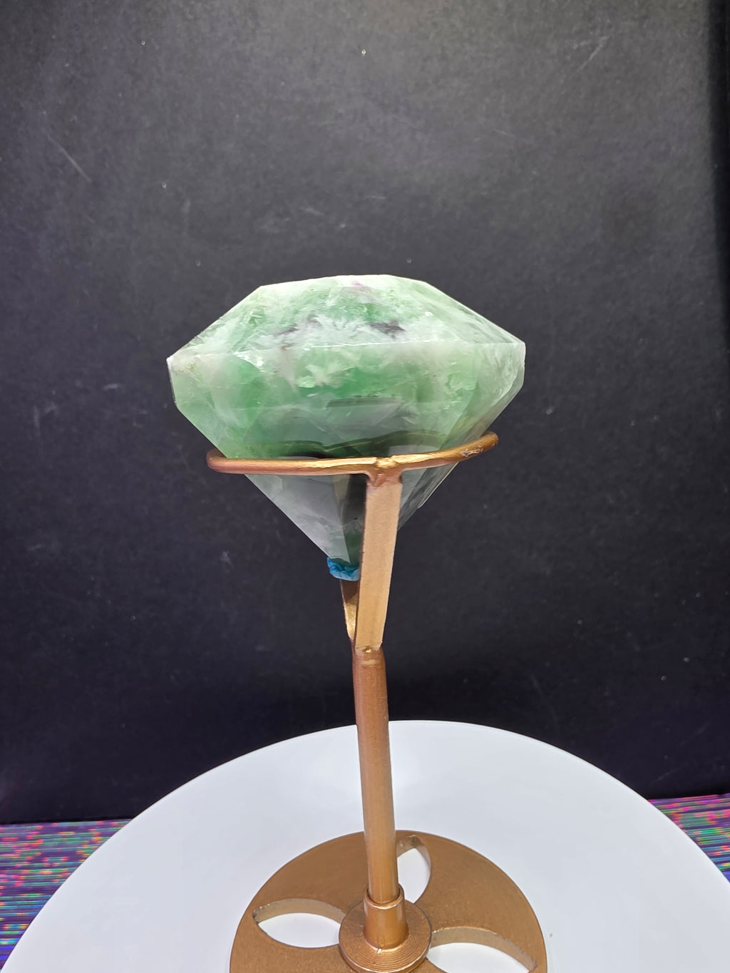 Feather Fluorite Diamond A