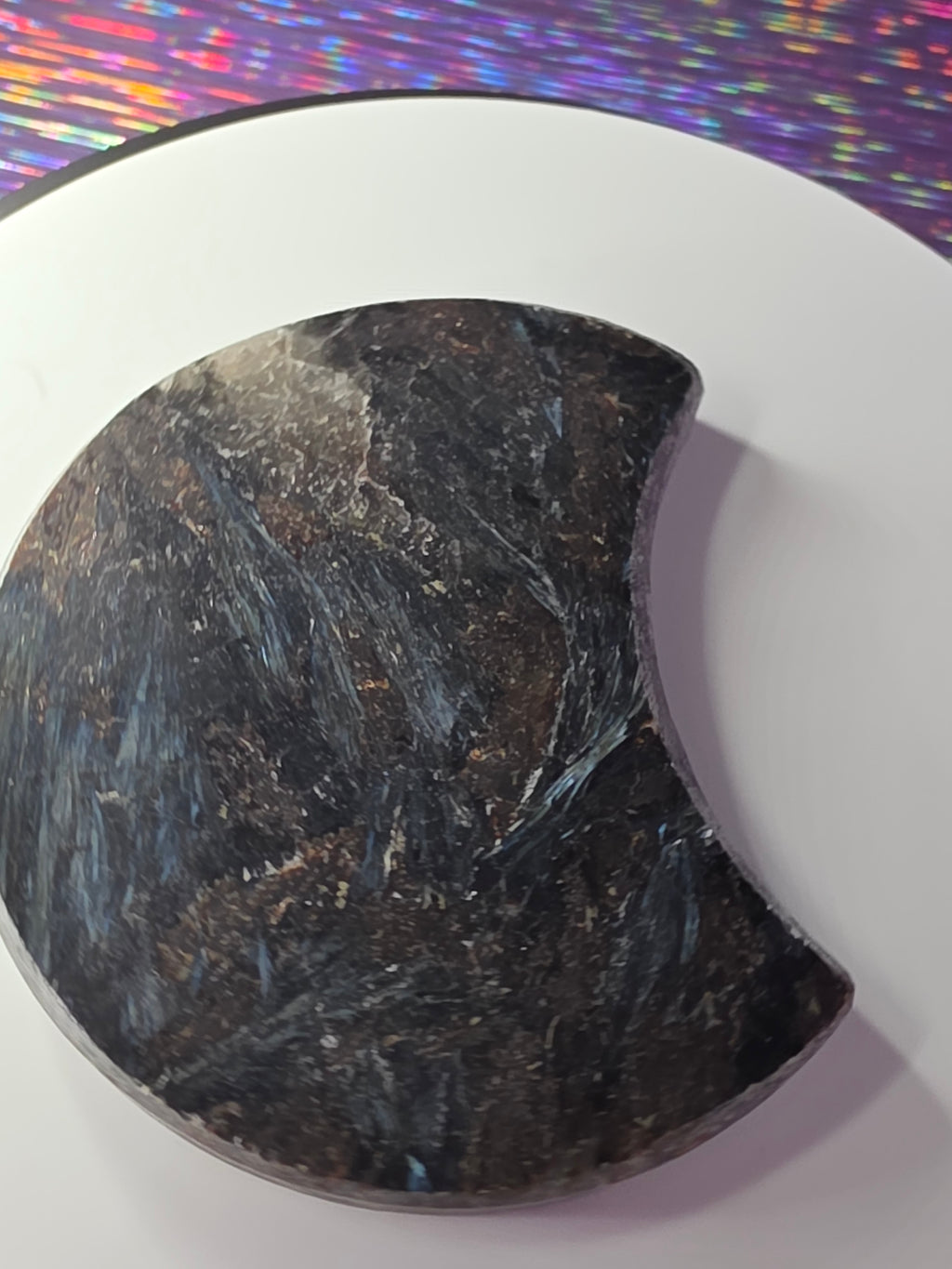 Arfvedsonite with Garnet Moon D