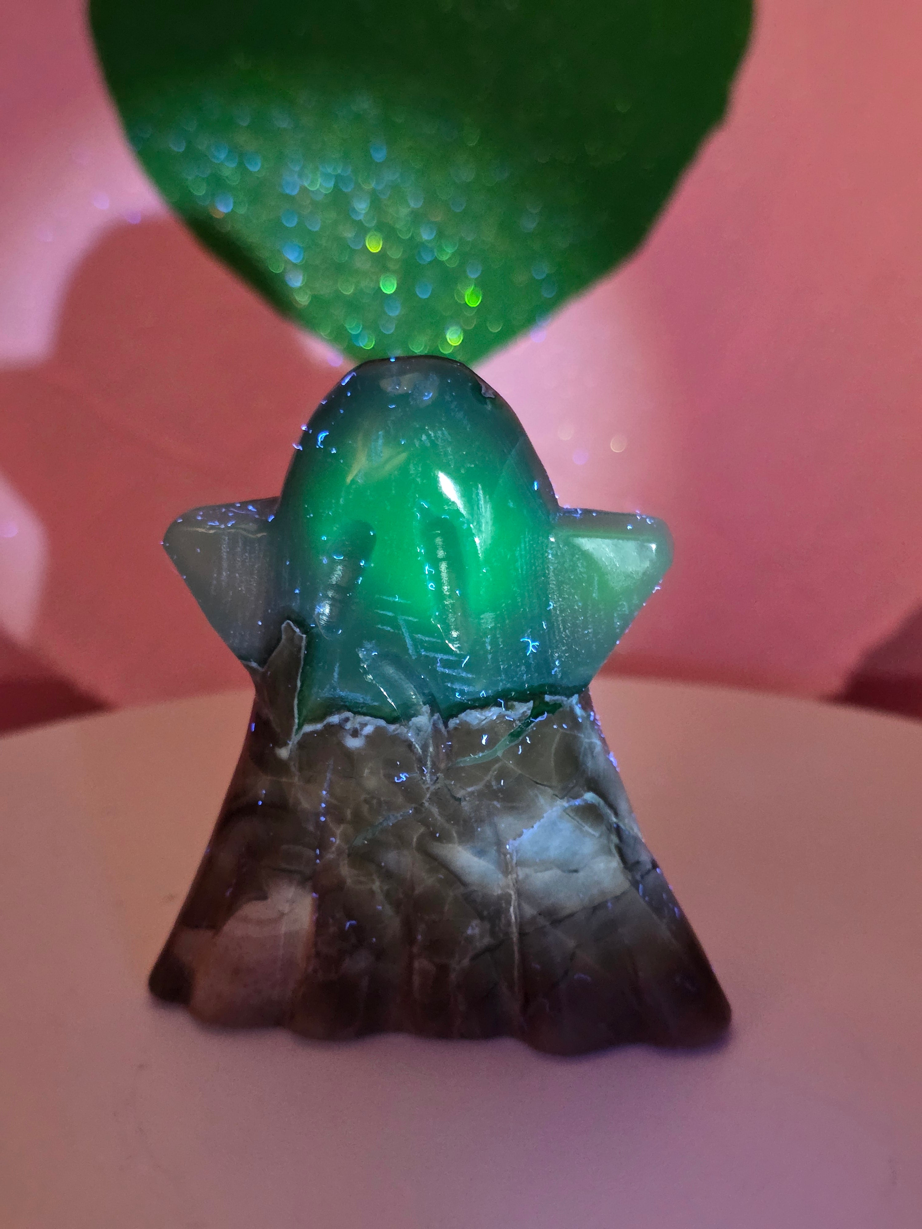 Volcano Agate Ghost B