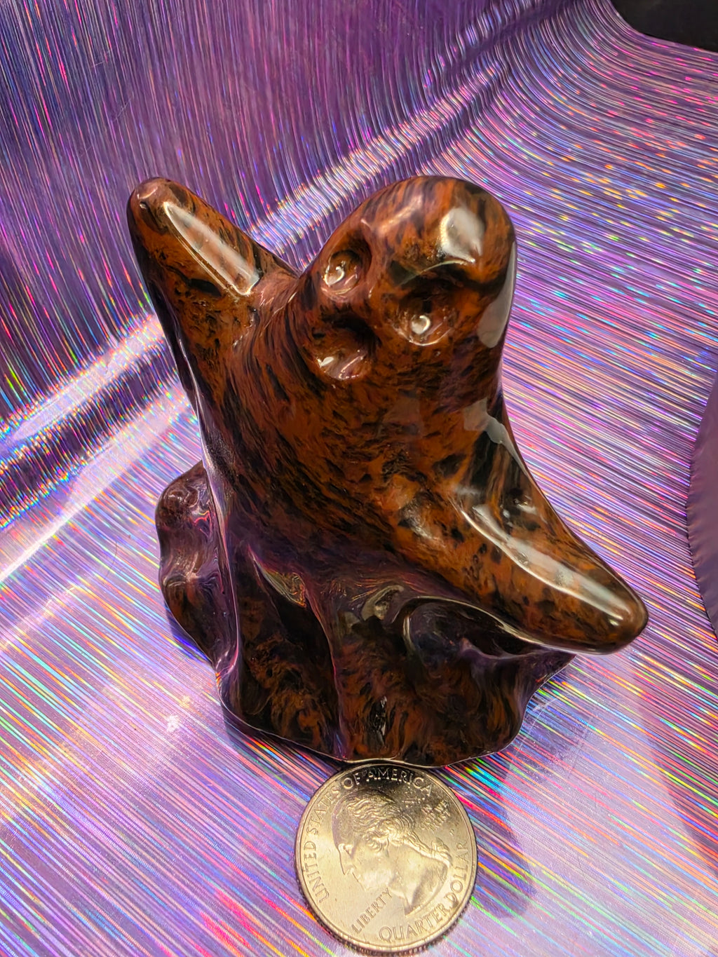 Mahogany Obsidian Ghost