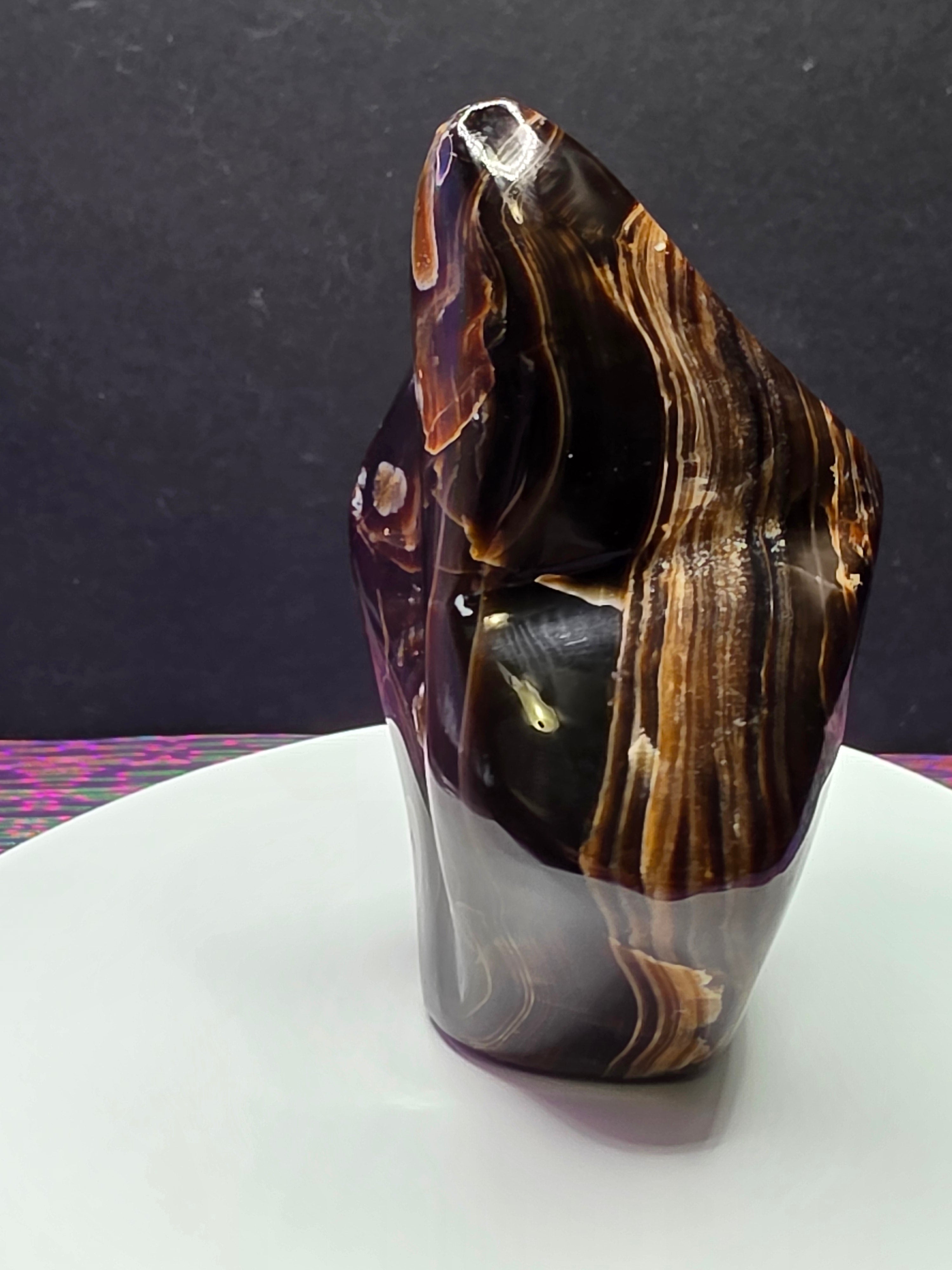 Chocolate Calcite Freeform A