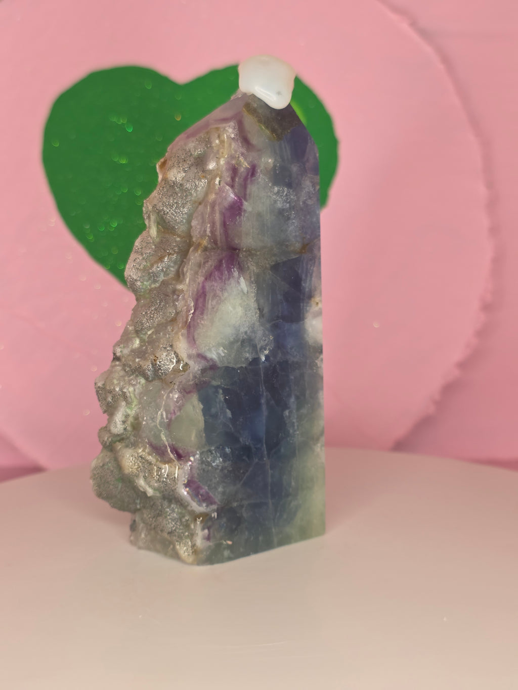 Fluorite Partial Rough Tower