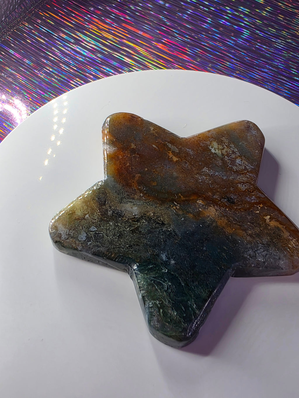 Moss Agate Star E