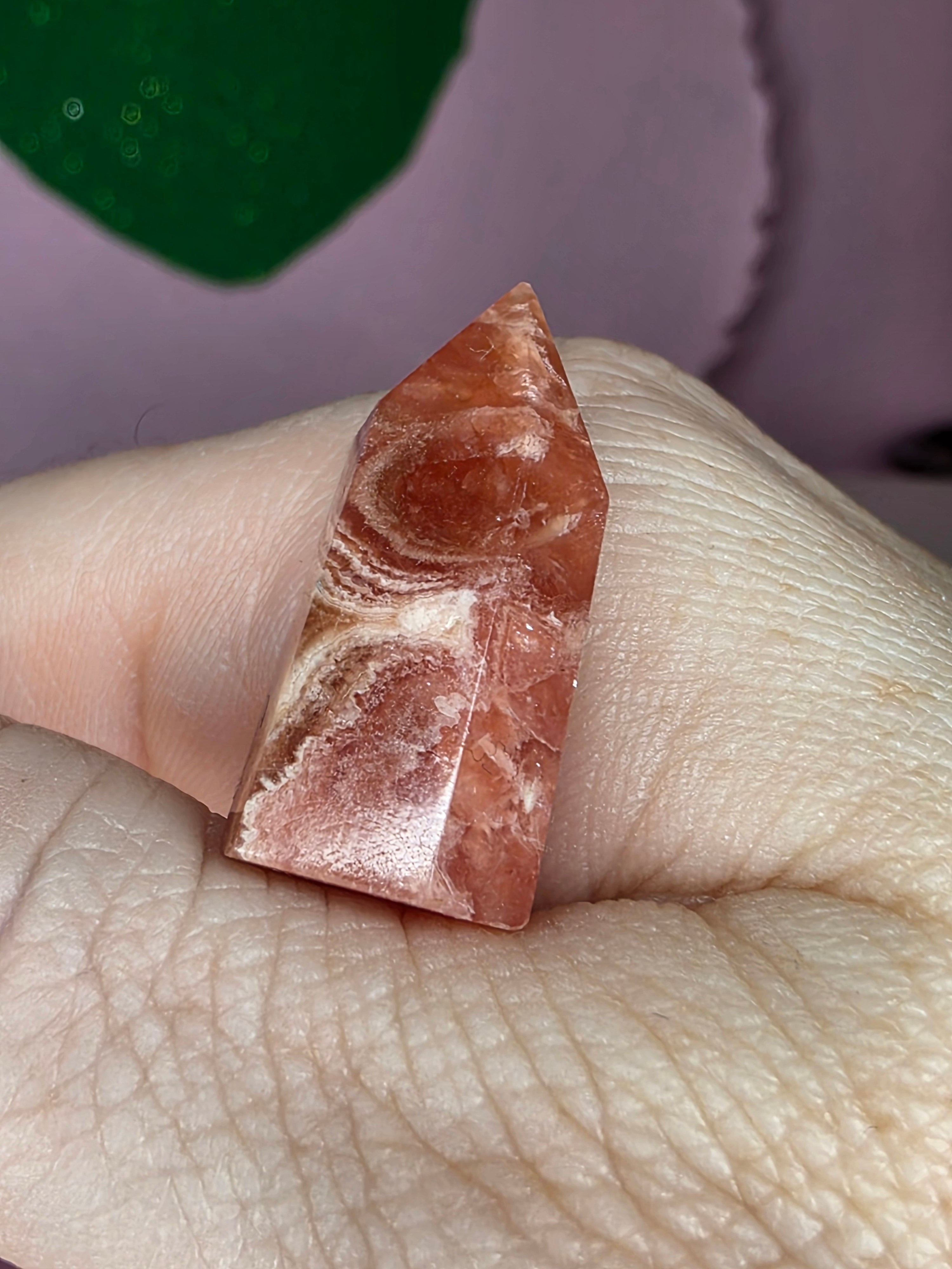 Rhodochrosite Baby Tower A