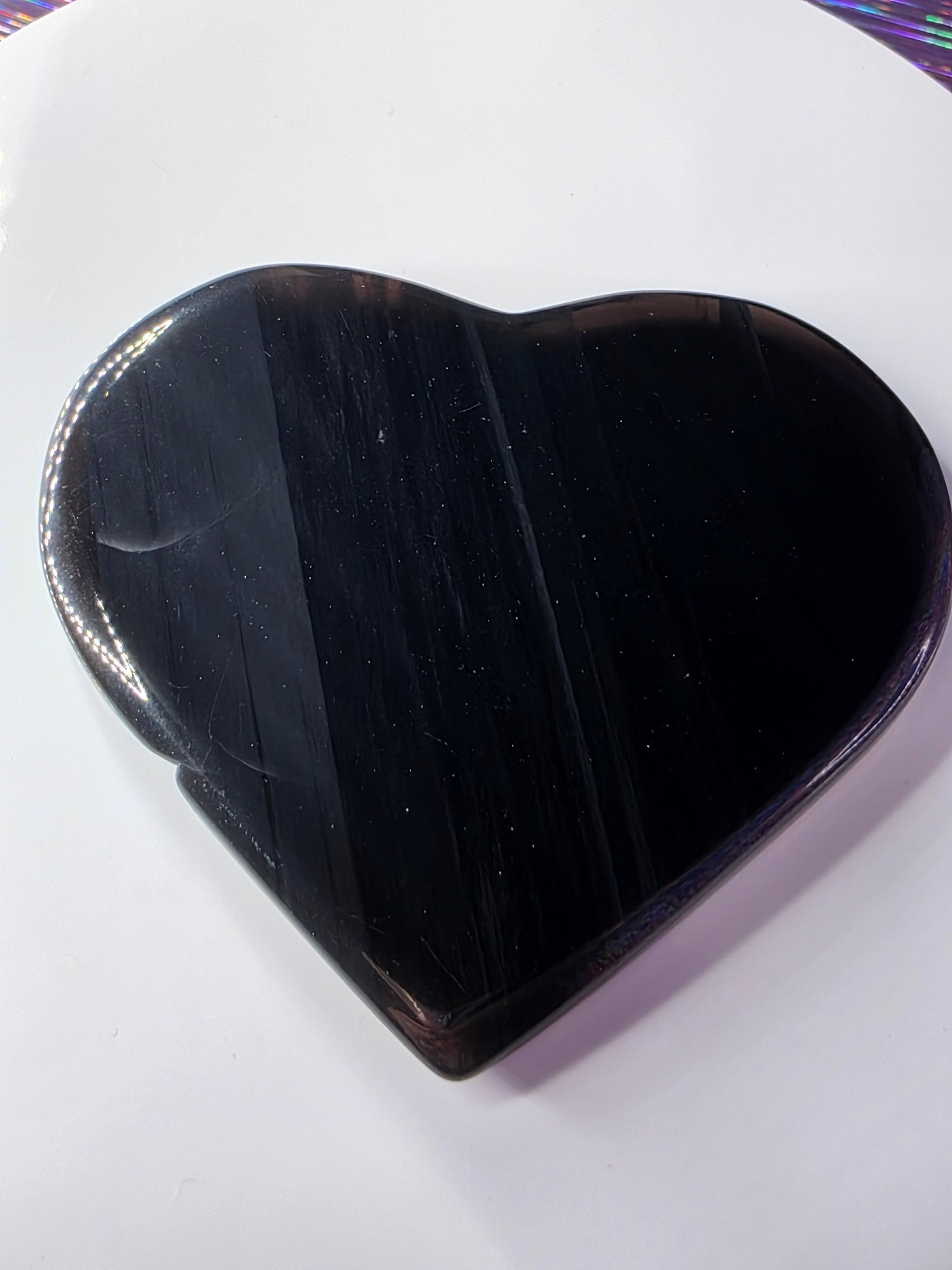Obsidian Lace Heart G