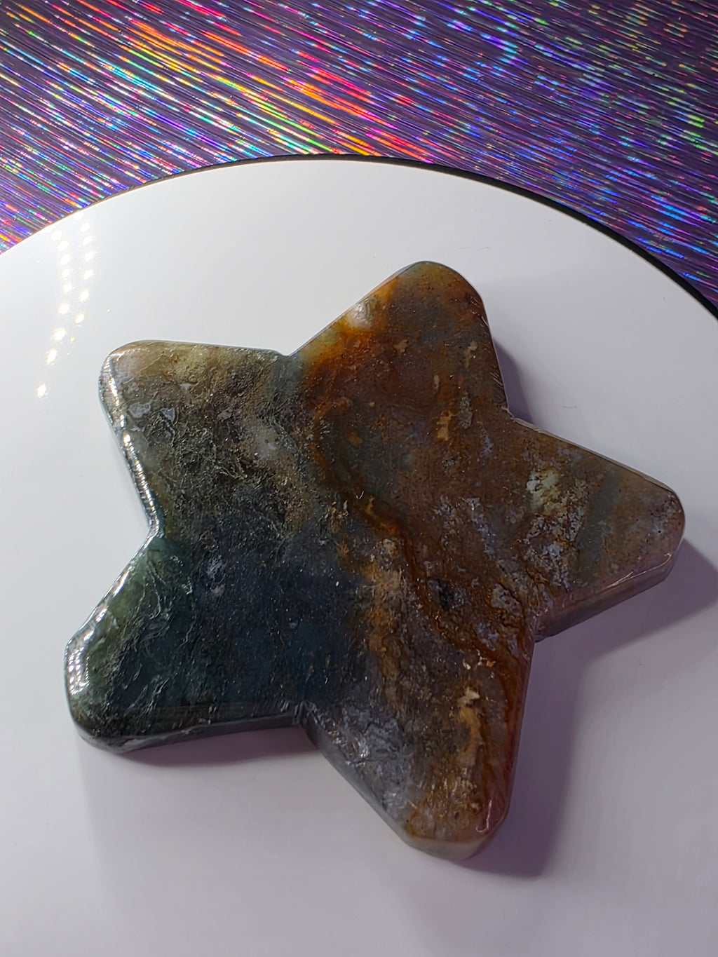Moss Agate Star E