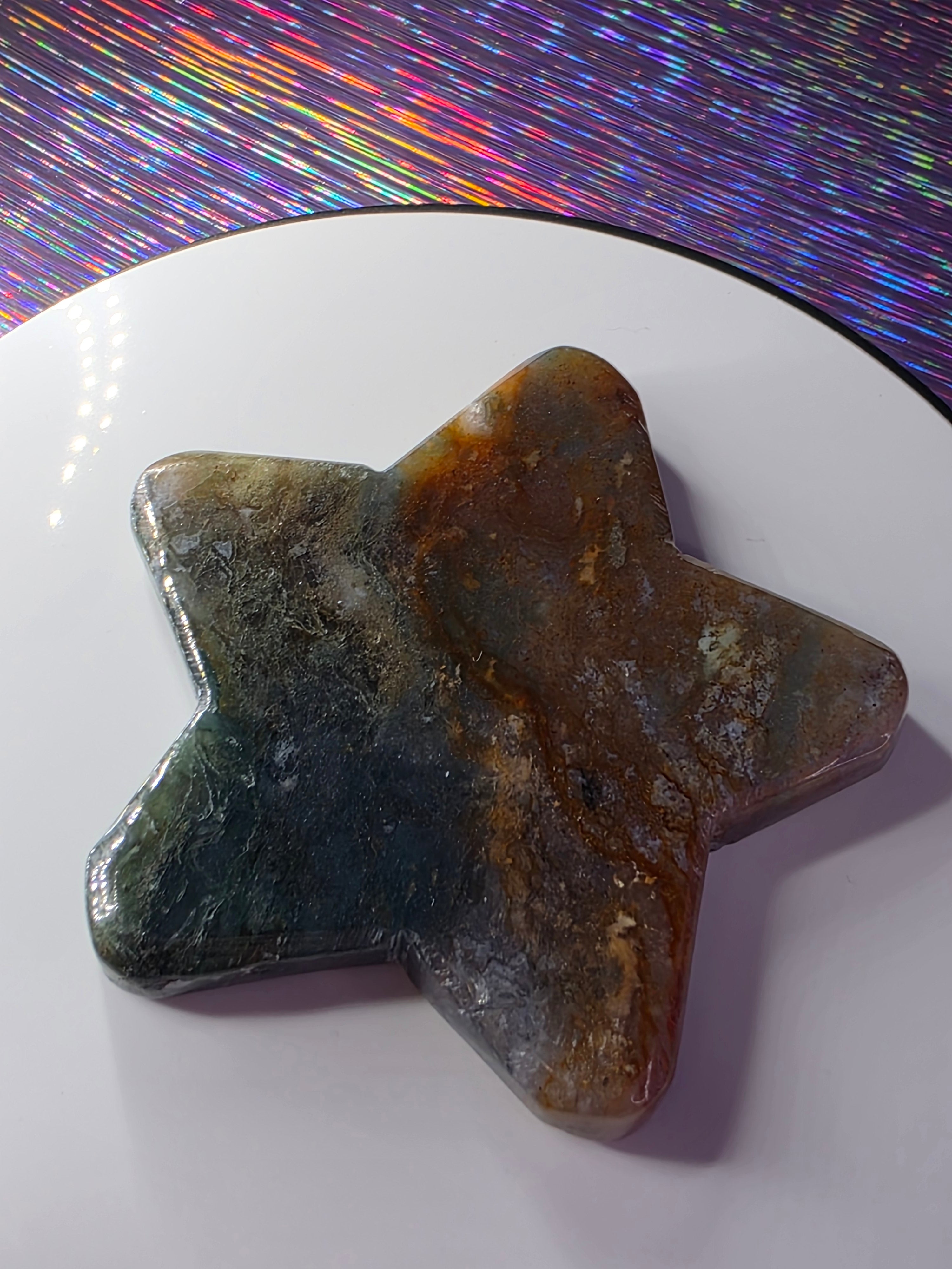Moss Agate Star E