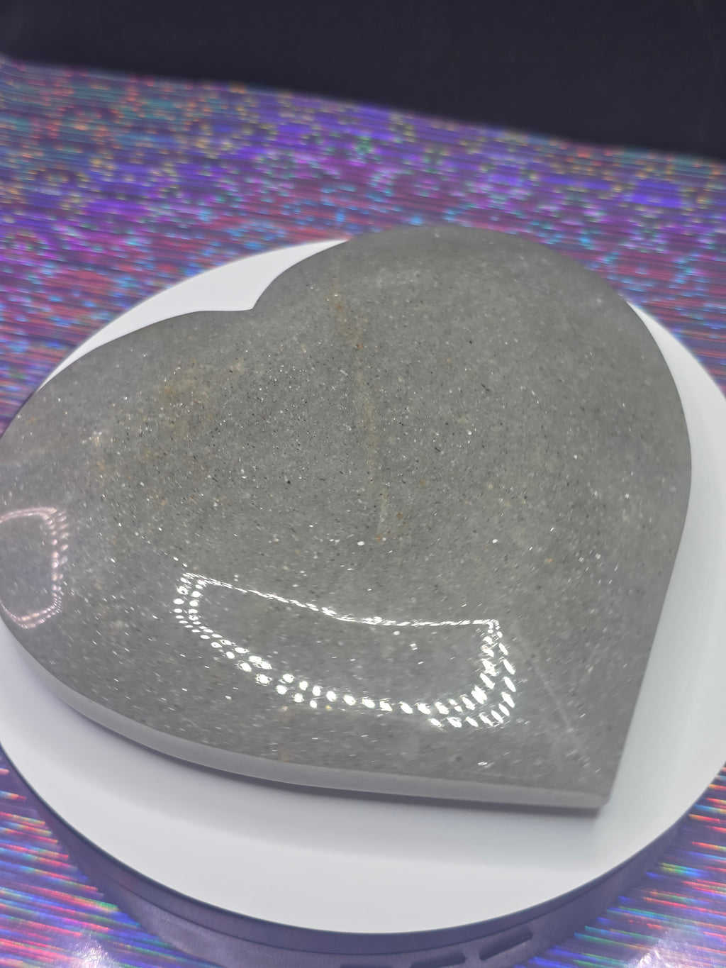 Sage Mica Heart A