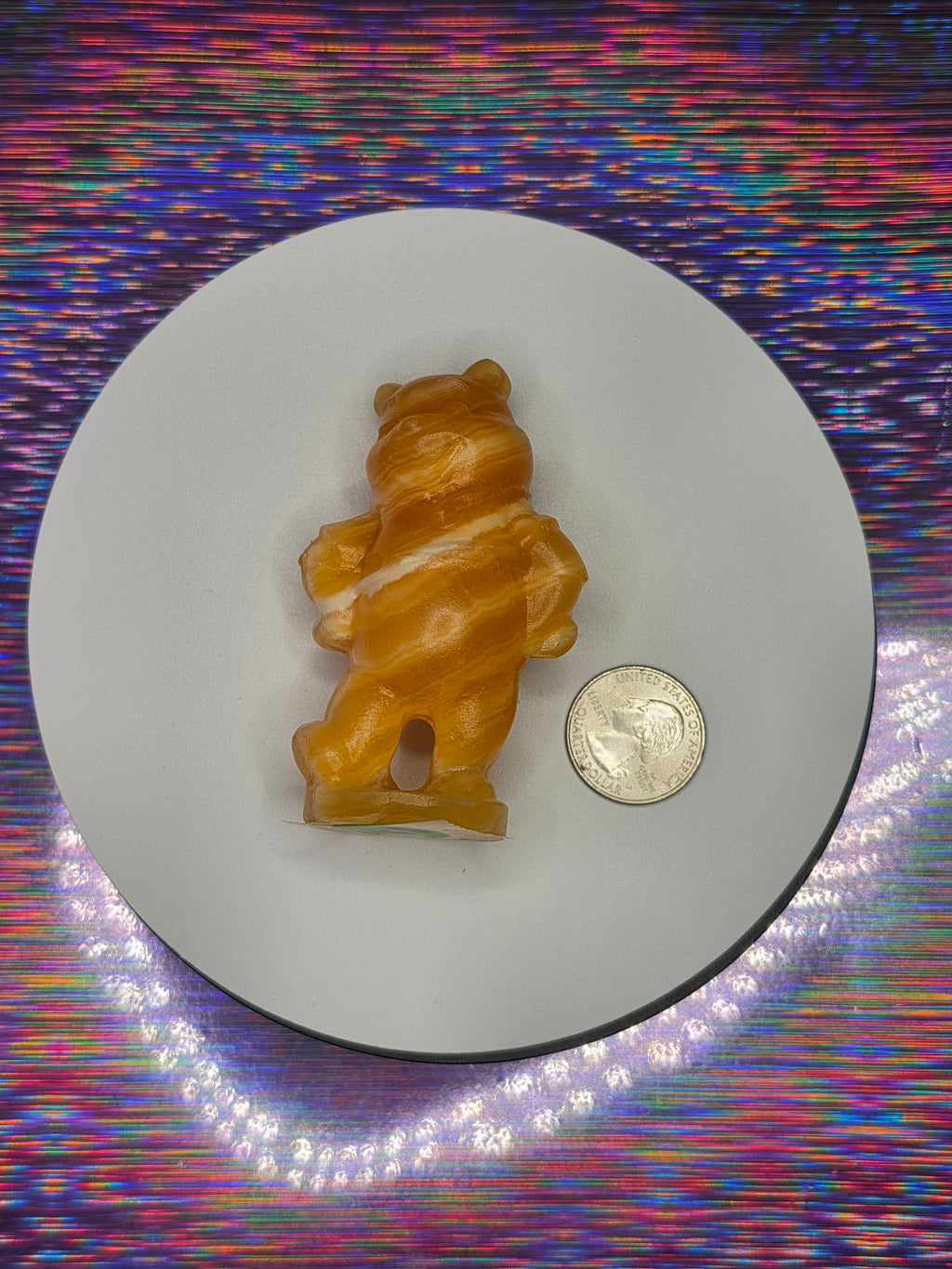 Honey Calcite Pooh Bear B