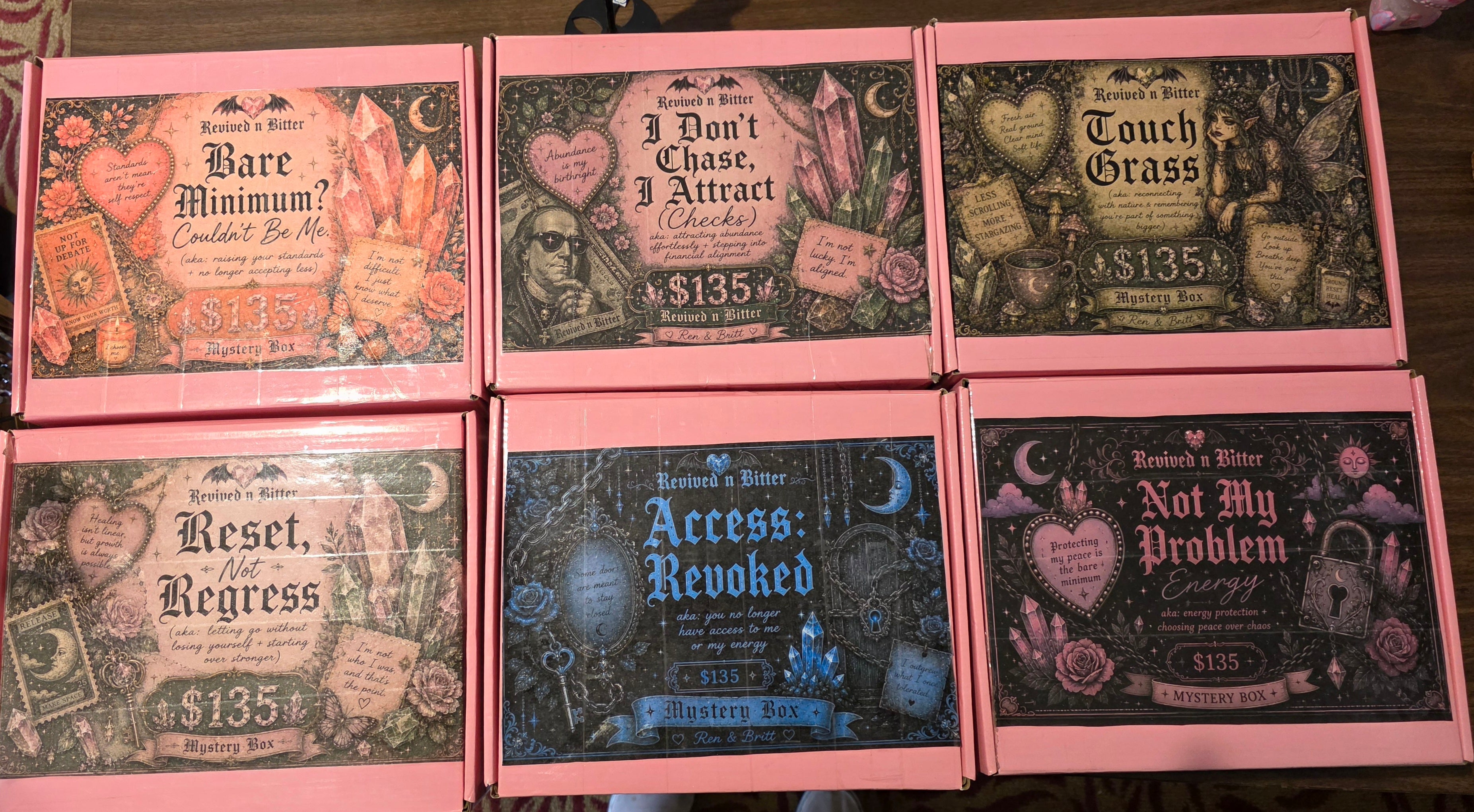 $135 Themed Crystal Mystery Box