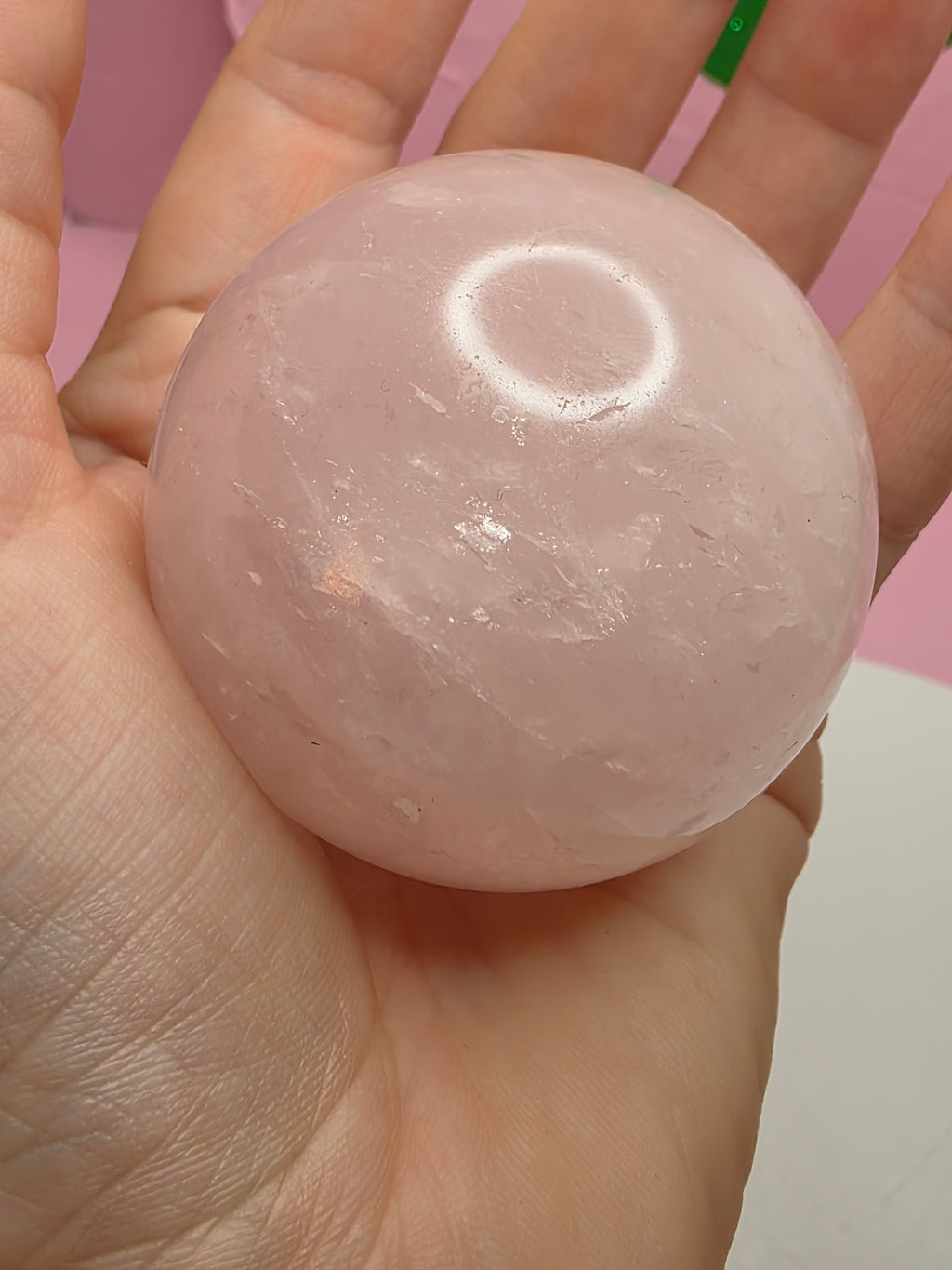 Rose Quartz Sphere A