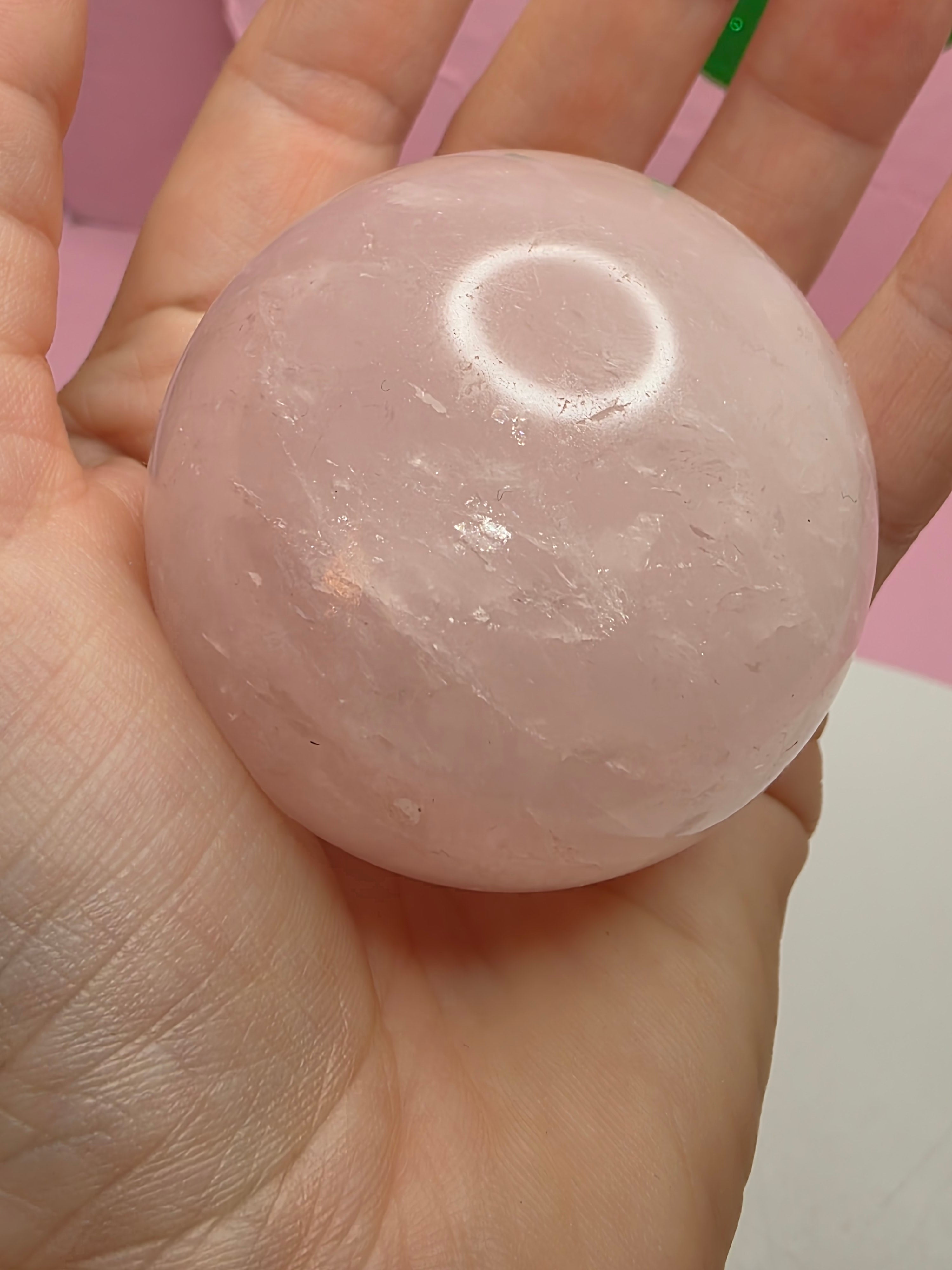 Rose Quartz Sphere A