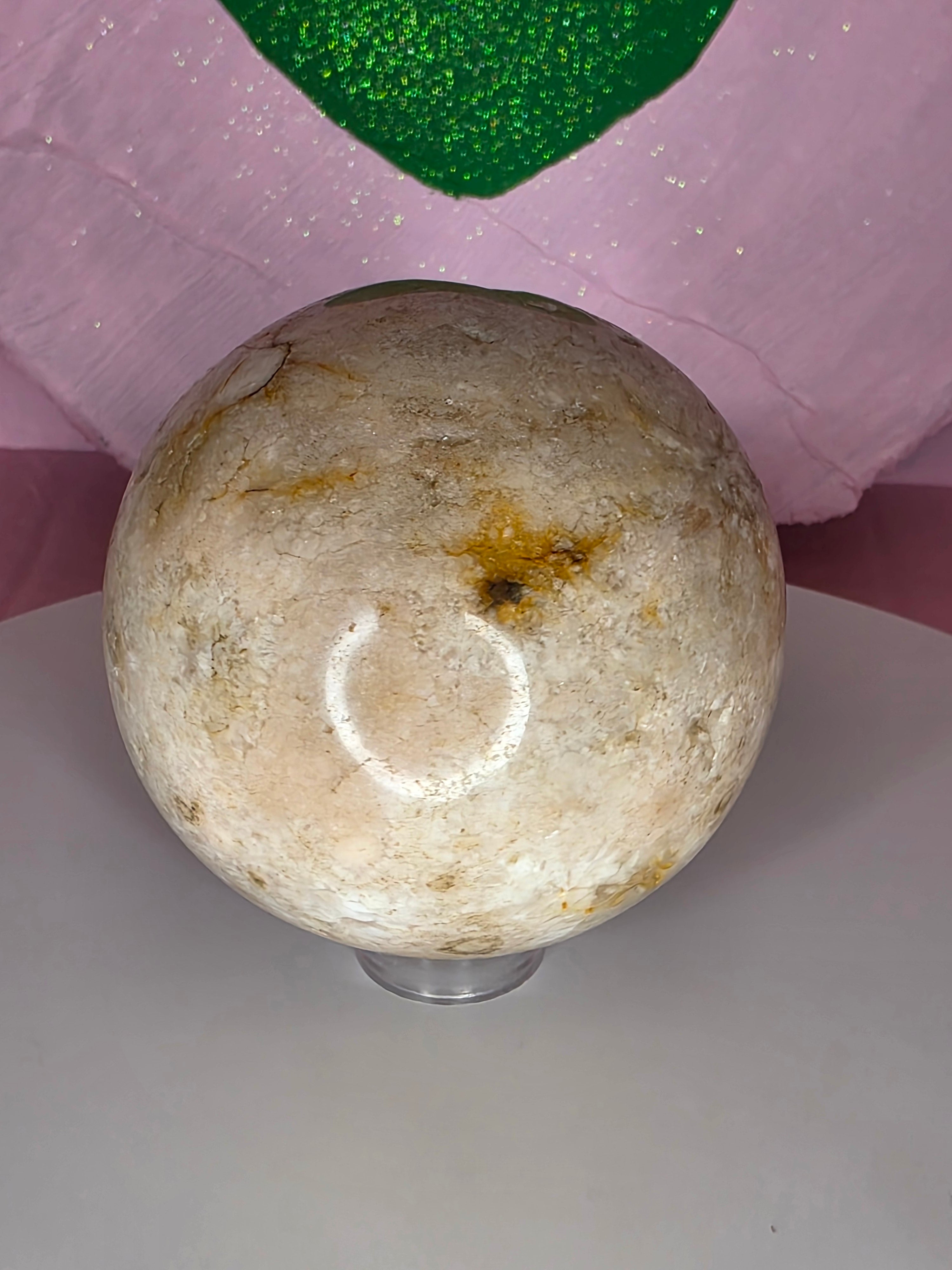 Pink Amethyst Sphere C