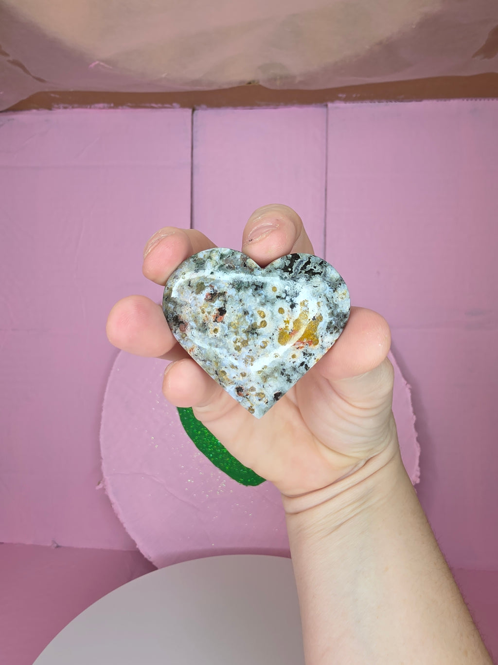 8th Vein Ocean Jasper Heart A