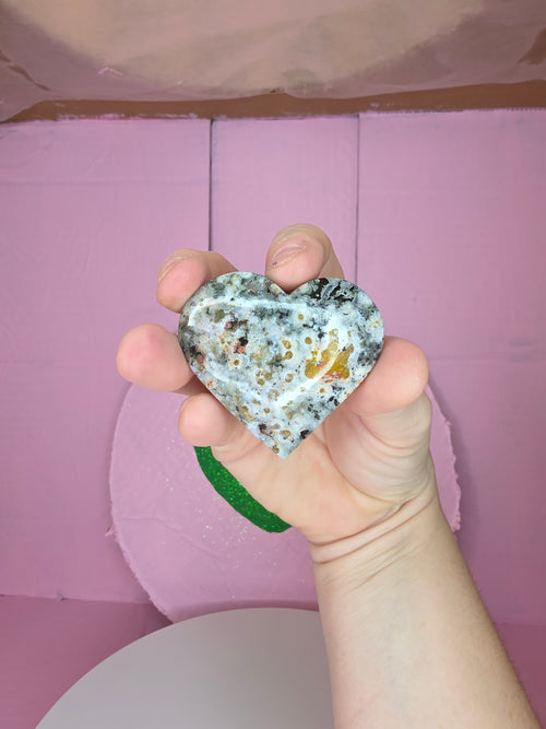 8th Vein Ocean Jasper Heart A