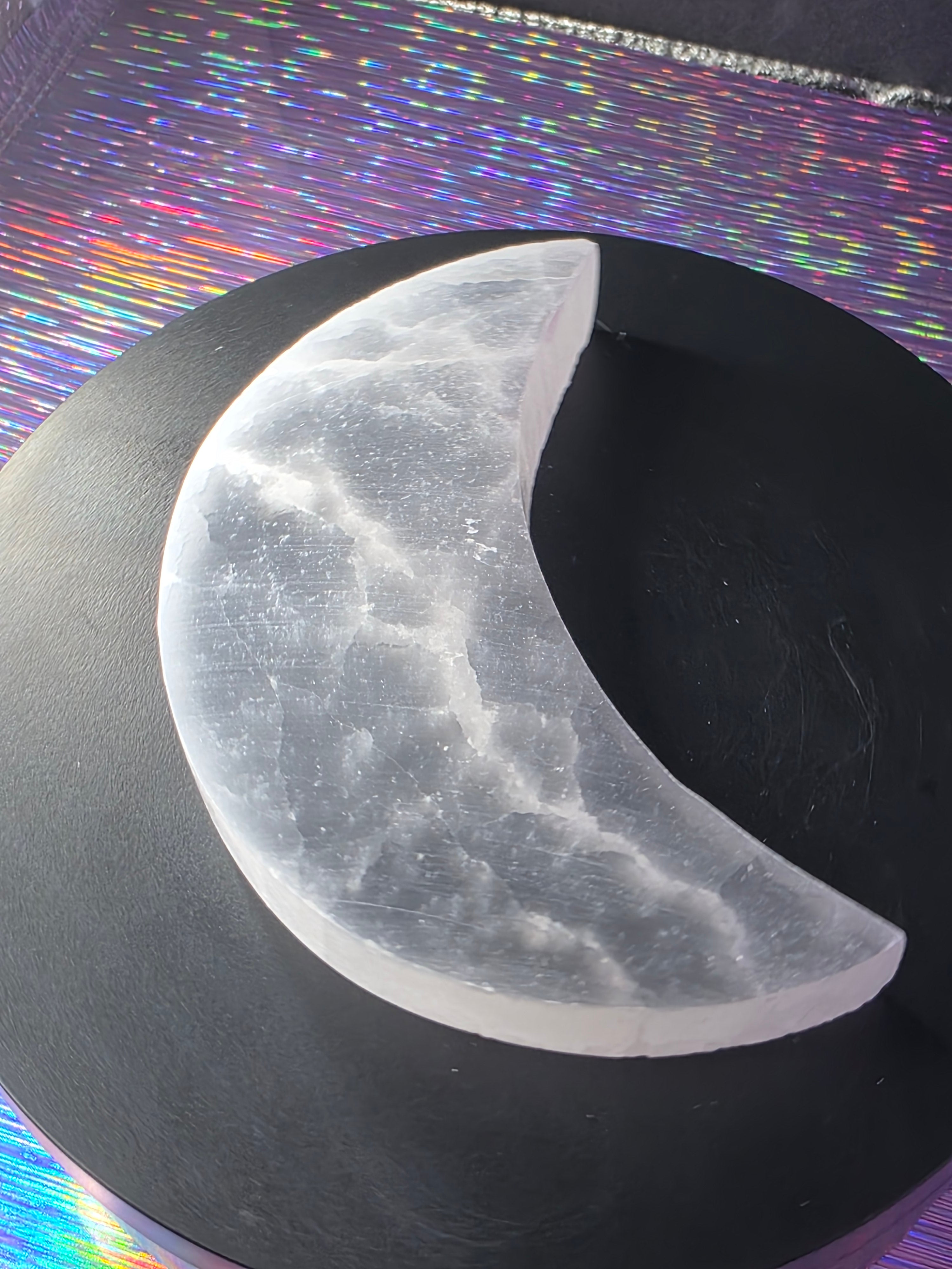 Selenite Moon B