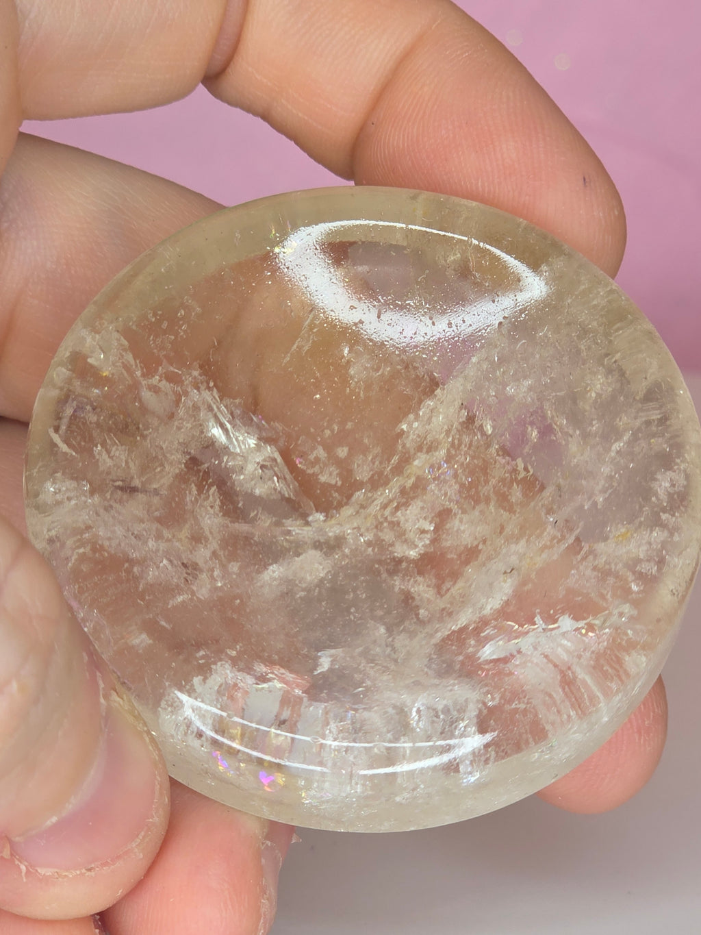 Clear Quartz Sphere Holder B