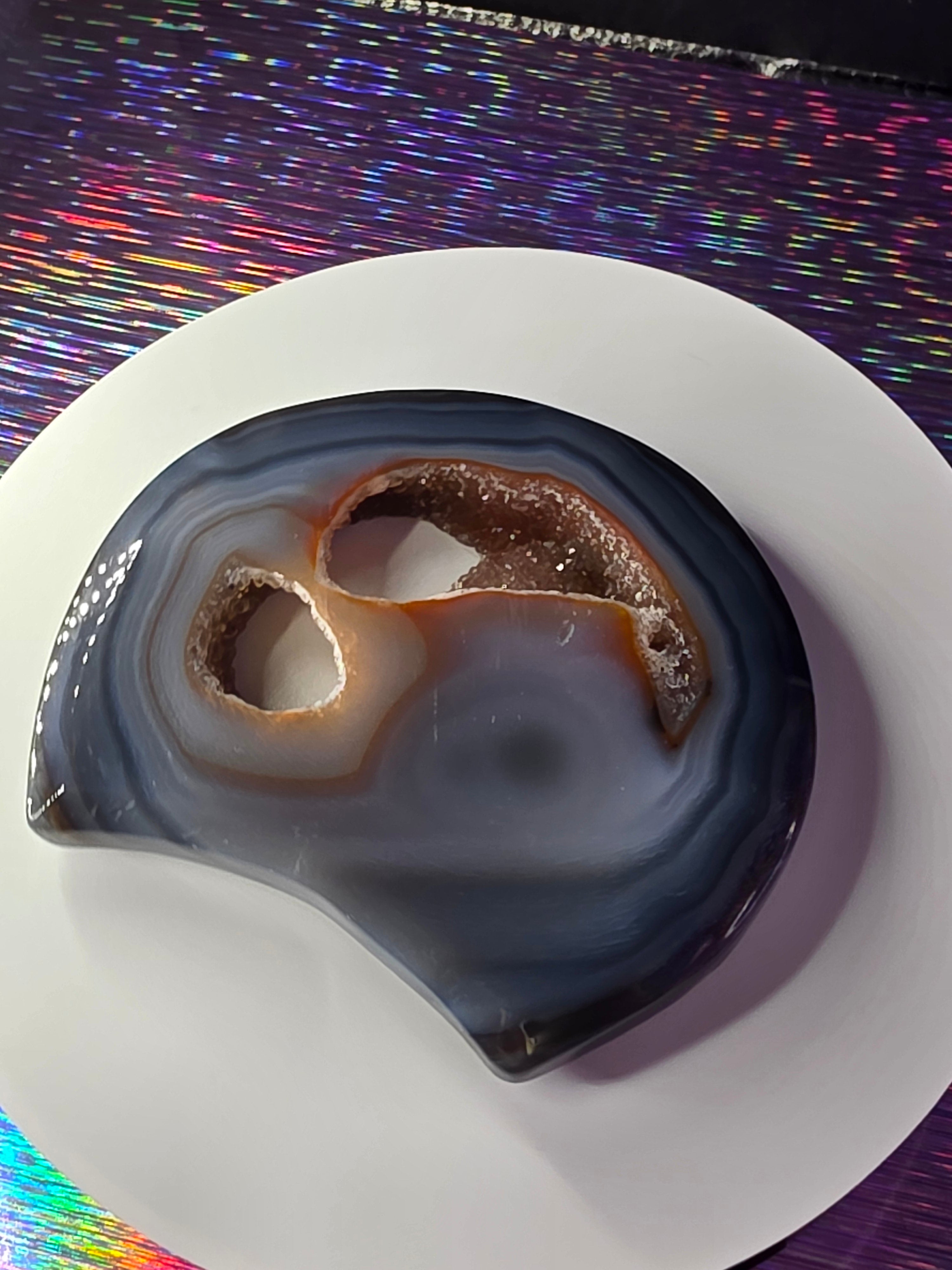 Agate Moon with Portals A