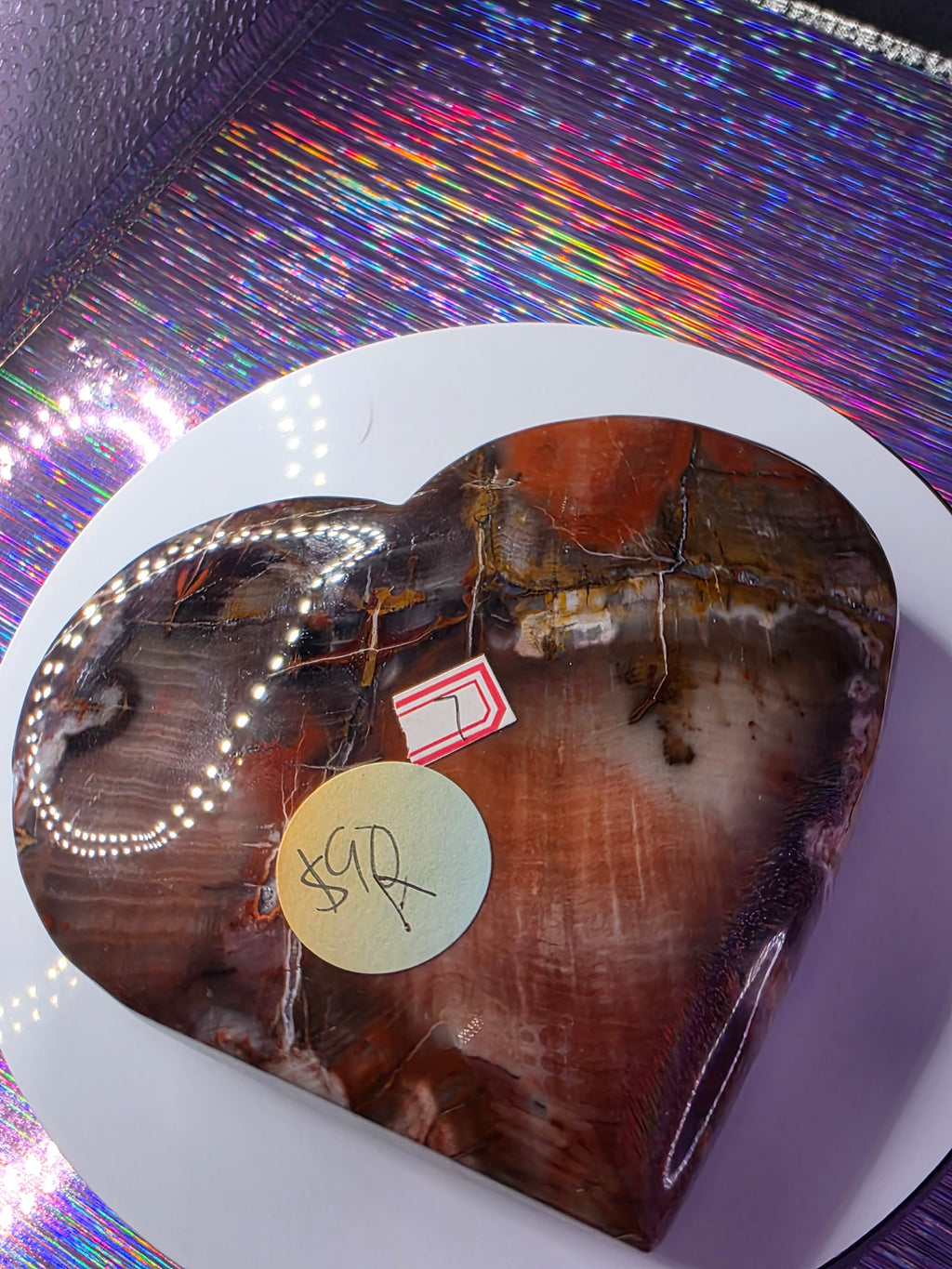 Petrified Wood Heart
