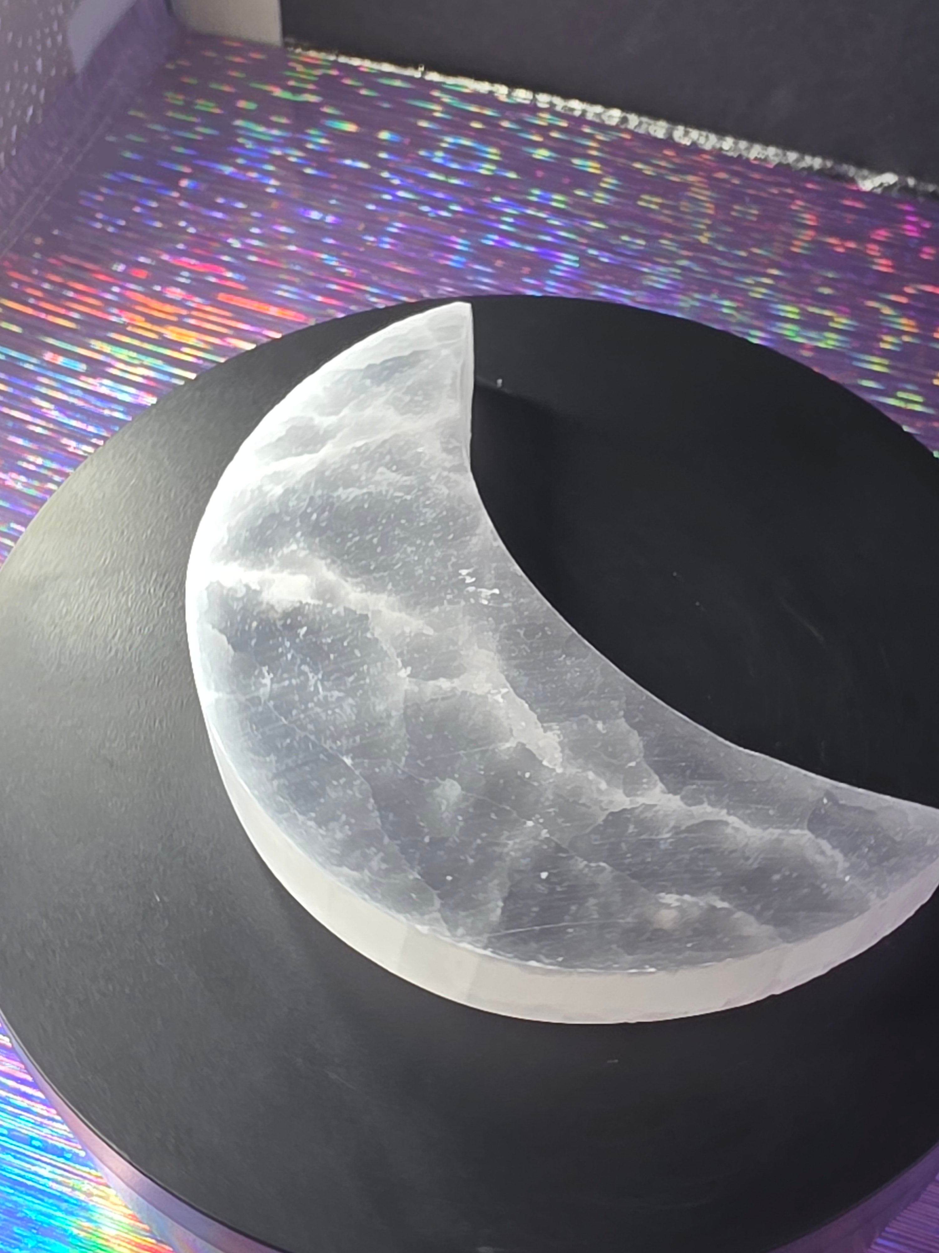 Selenite Moon B