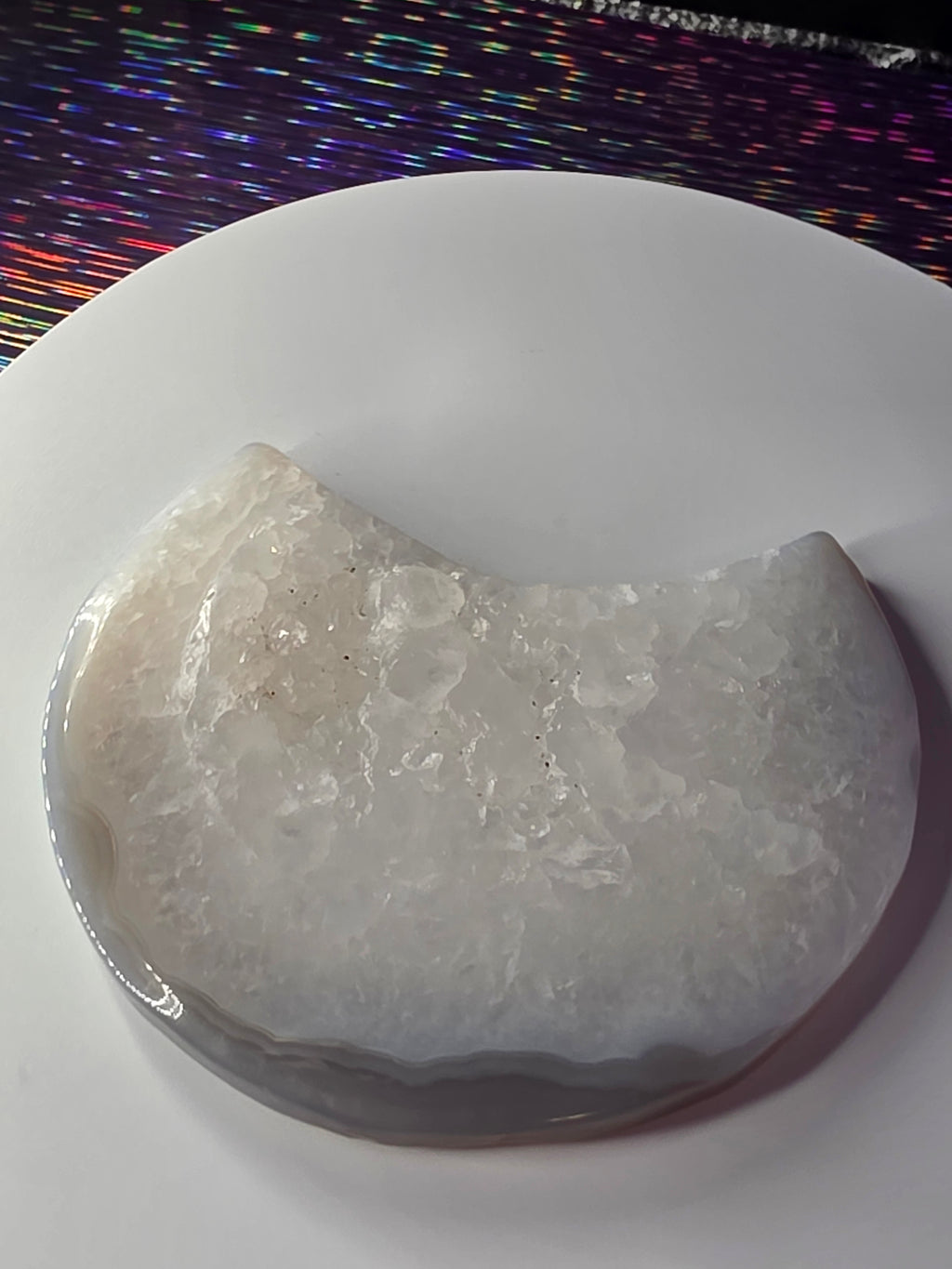 Quartz and Agate Moon A