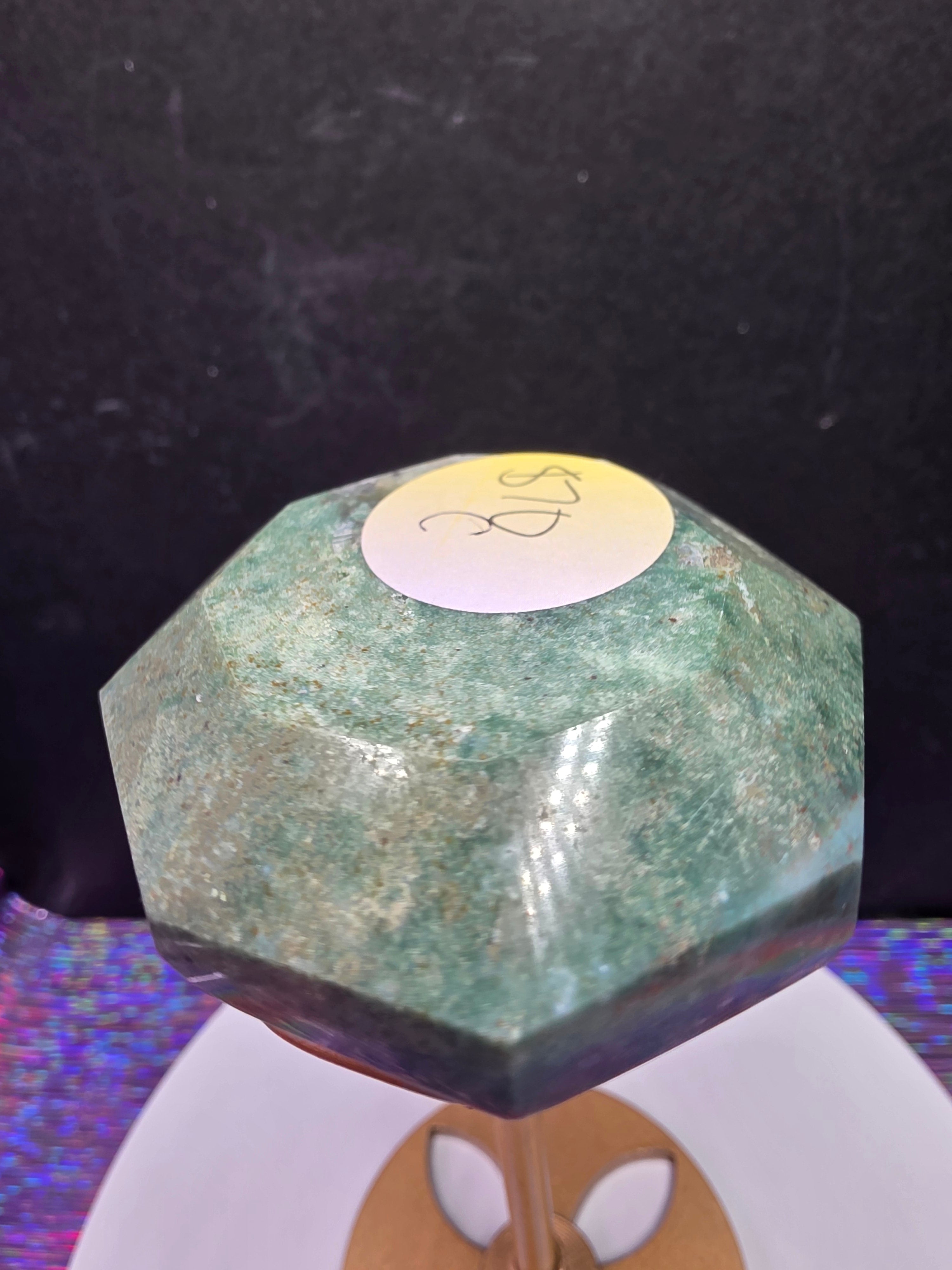 Ocean Jasper Moss Agate Diamond C