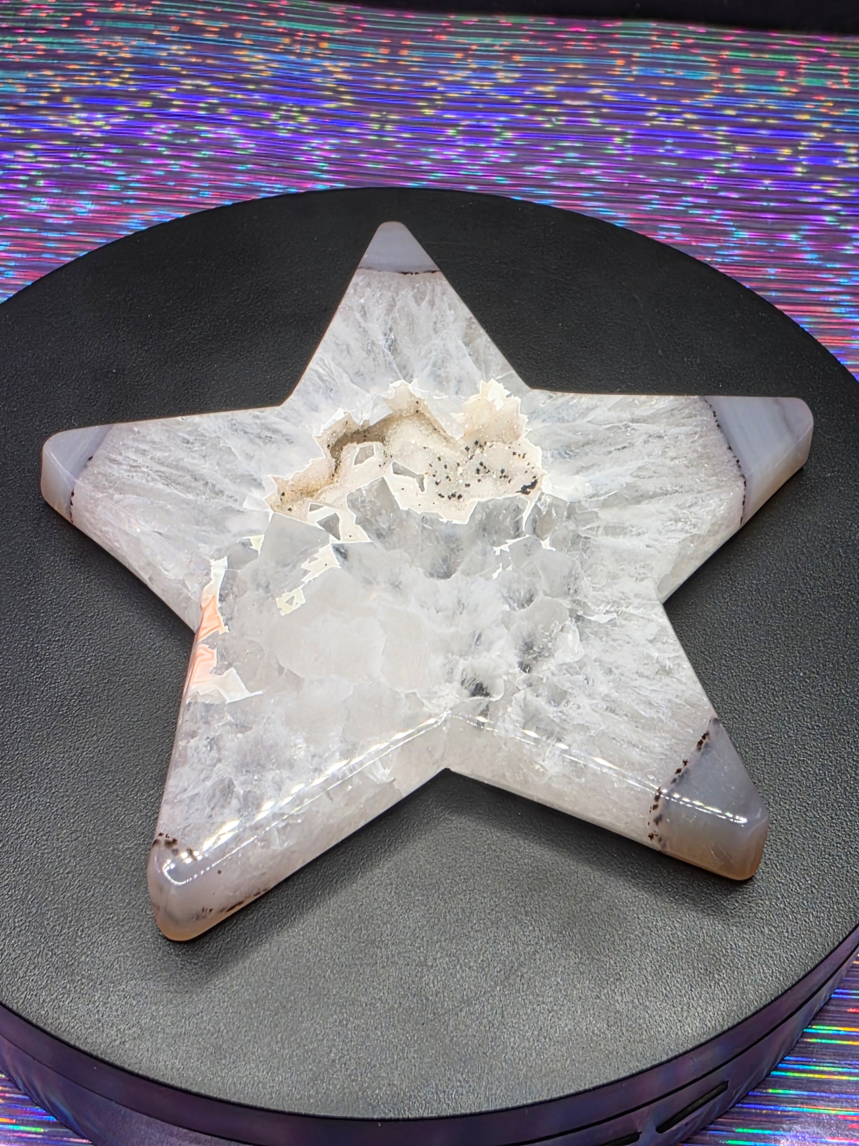 Agate and Quartz Star A