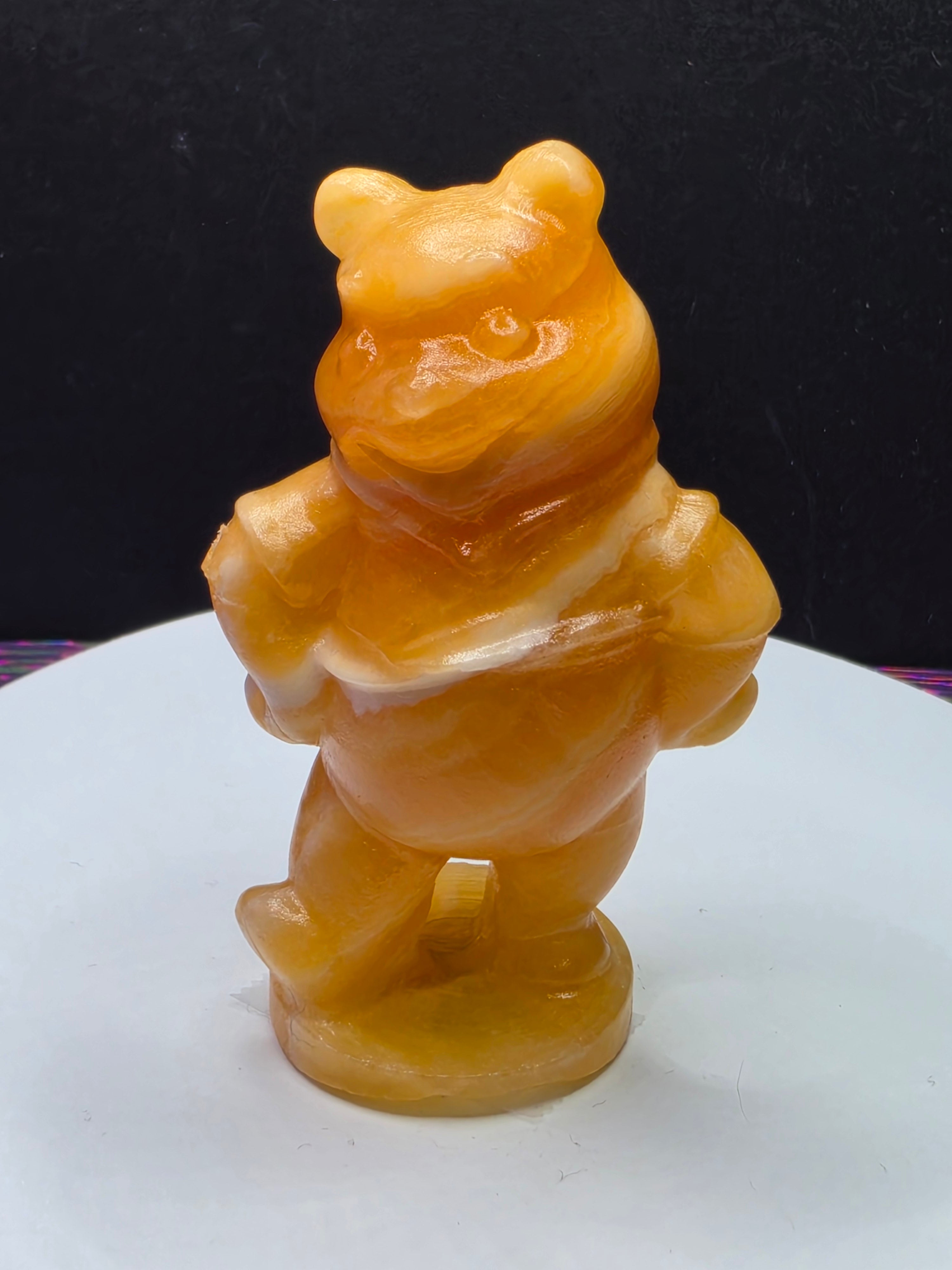 Honey Calcite Pooh Bear B